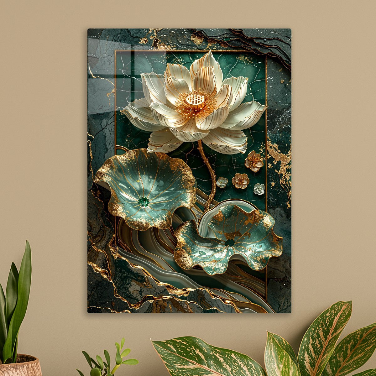 Golden Lotus Elegance