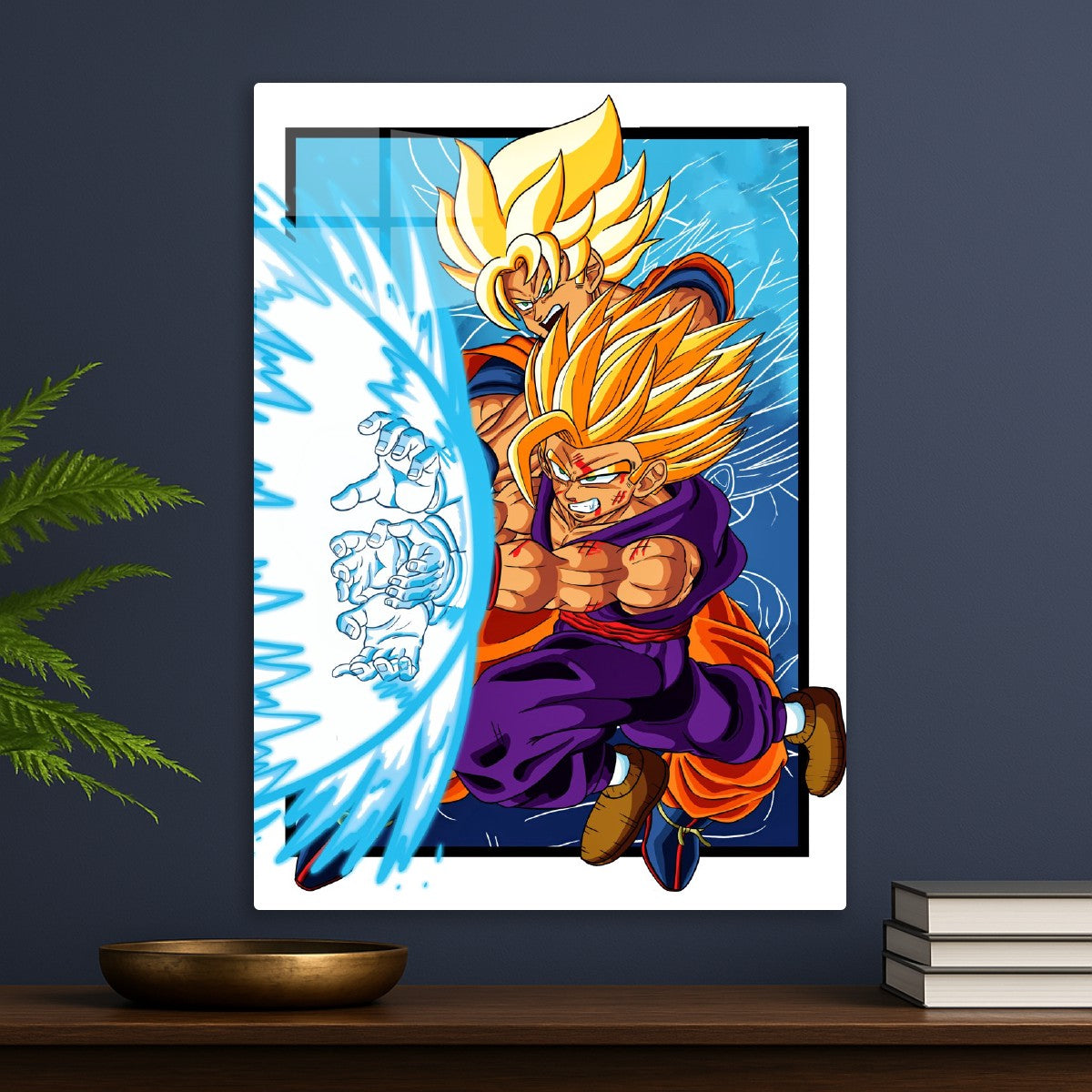 Gohan and Goku, Dragon ball