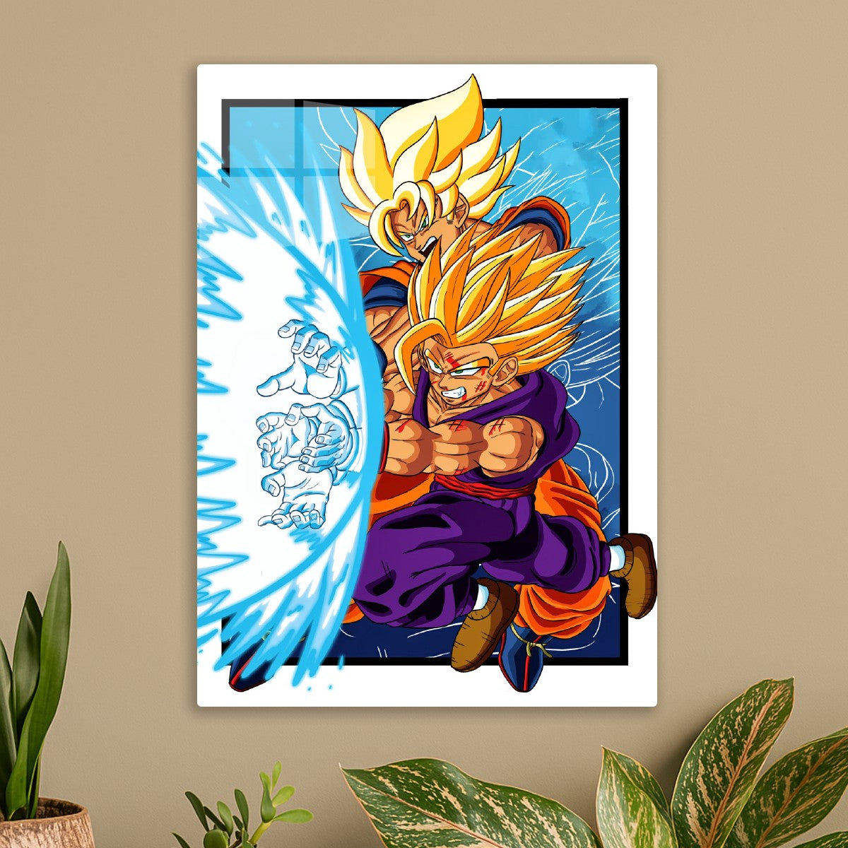Gohan and Goku, Dragon ball