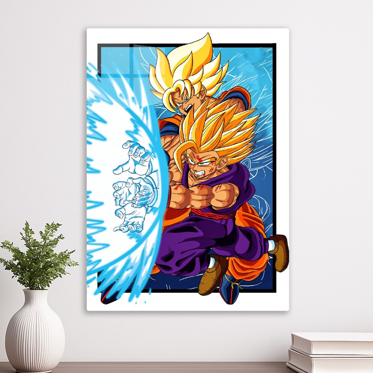 Gohan and Goku, Dragon ball