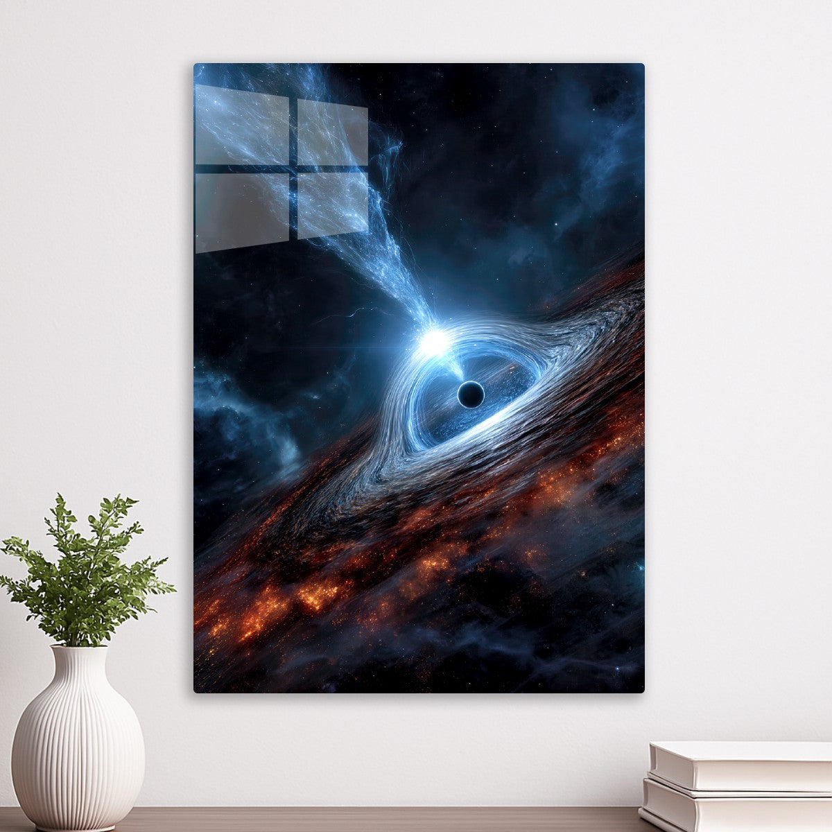 Black Hole Deep Space