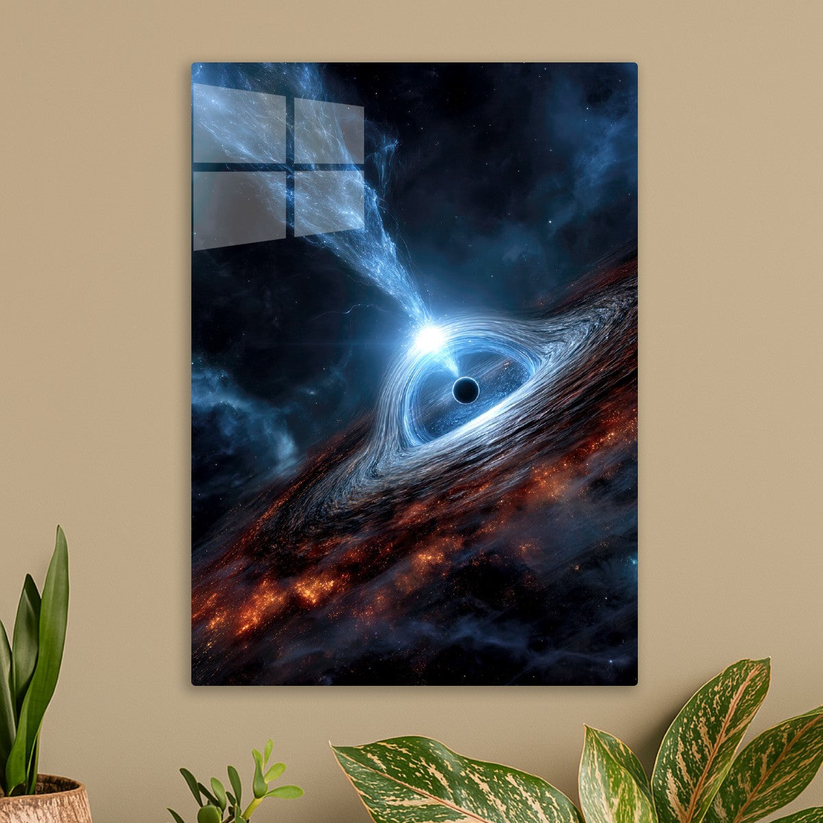 Black Hole Deep Space