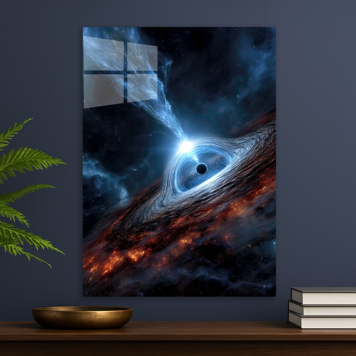 Black Hole Deep Space