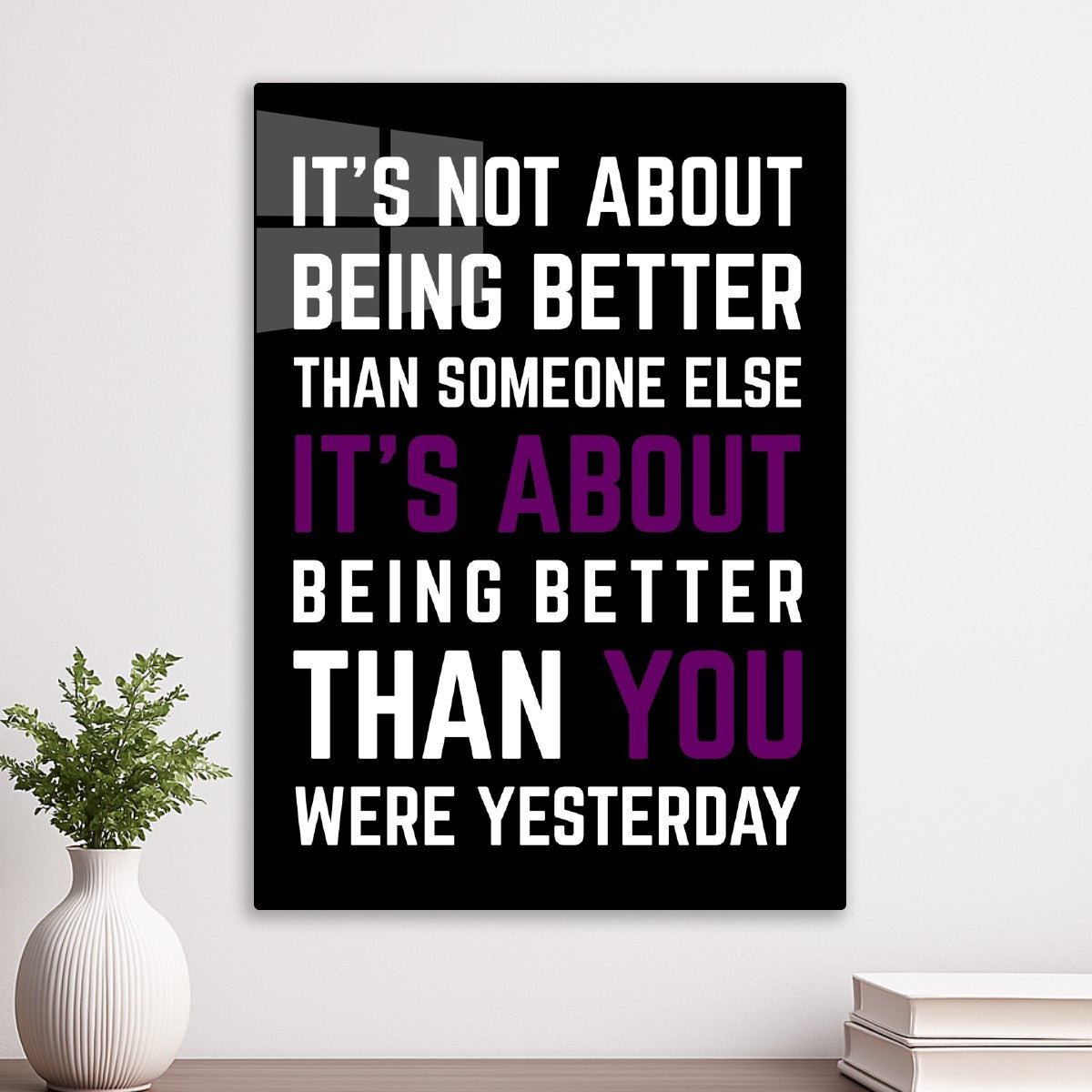 Being Better Than Yesterday