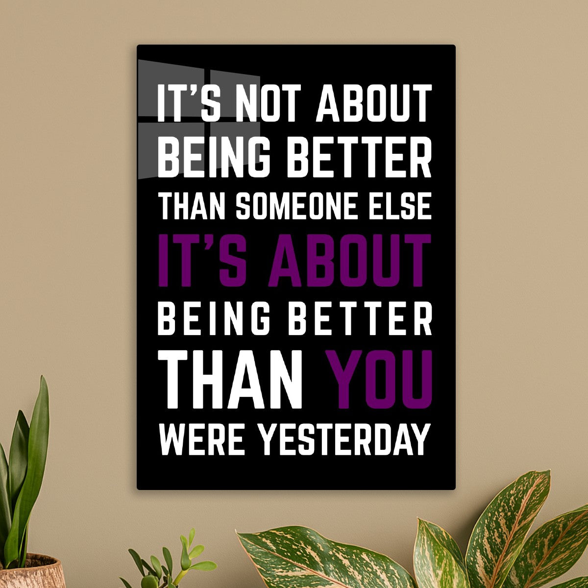 Being Better Than Yesterday