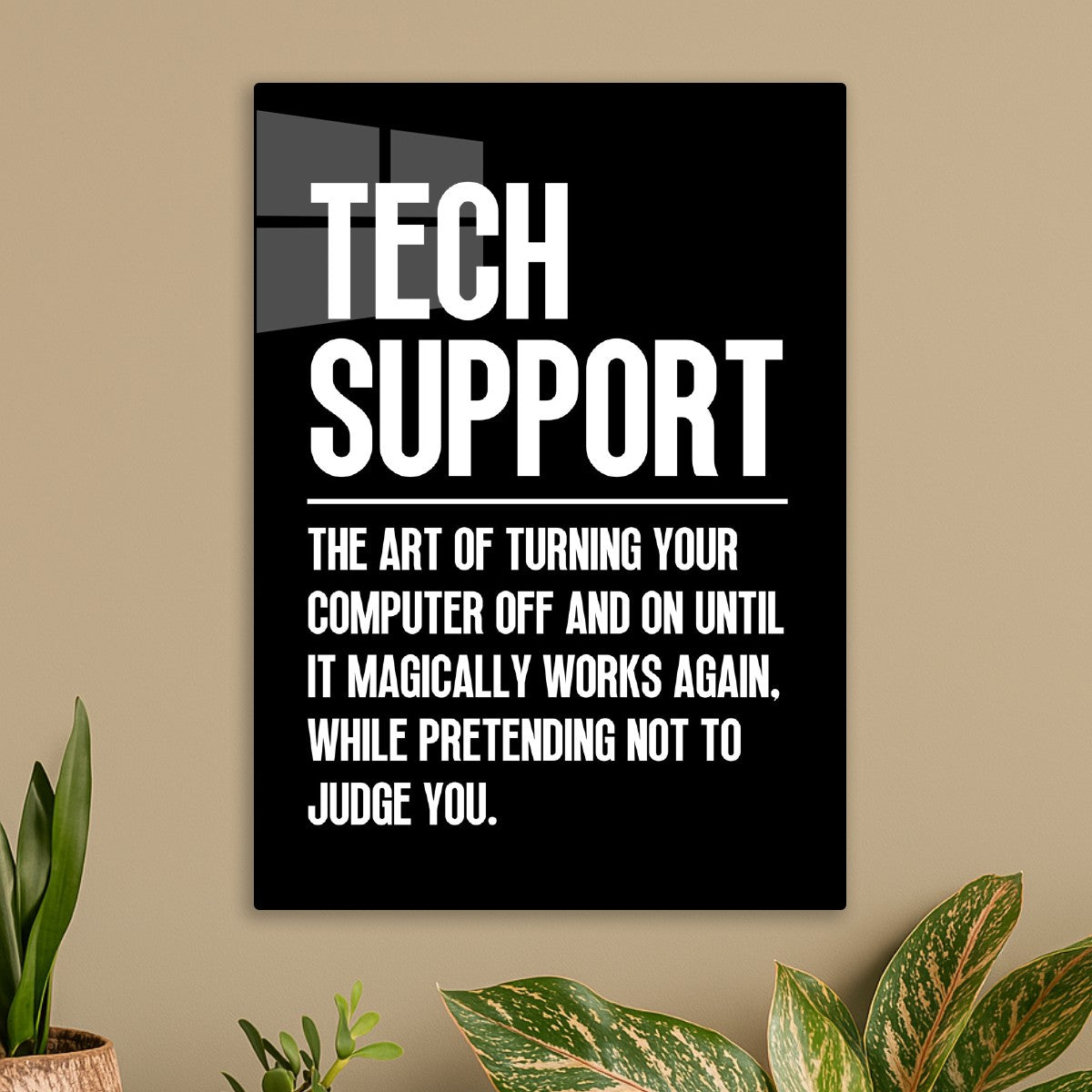 Tech Support Funny Definition