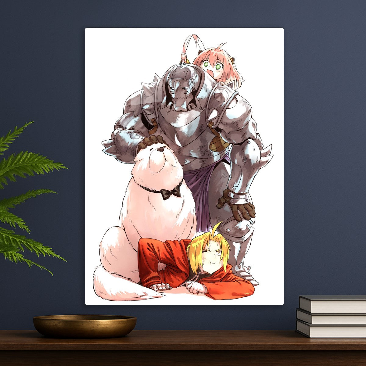Edward elric and anya 