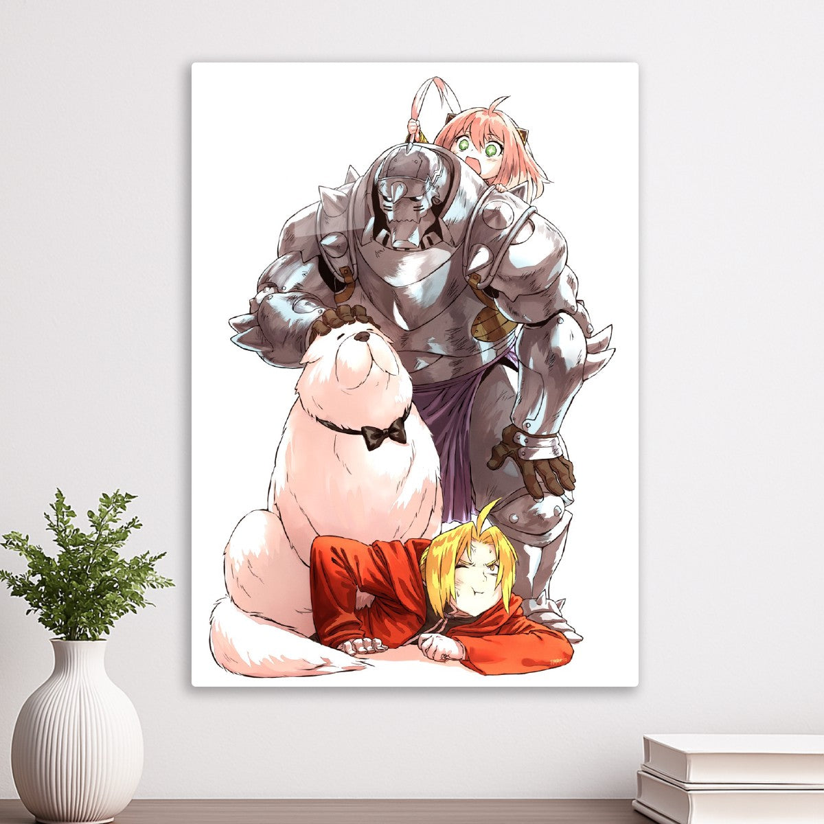 Edward elric and anya 