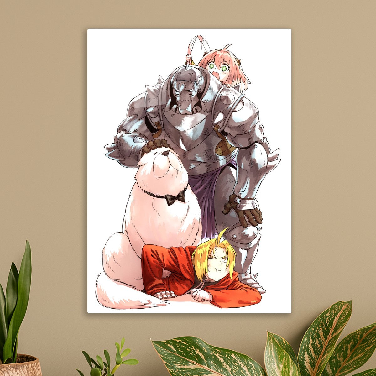 Edward elric and anya 