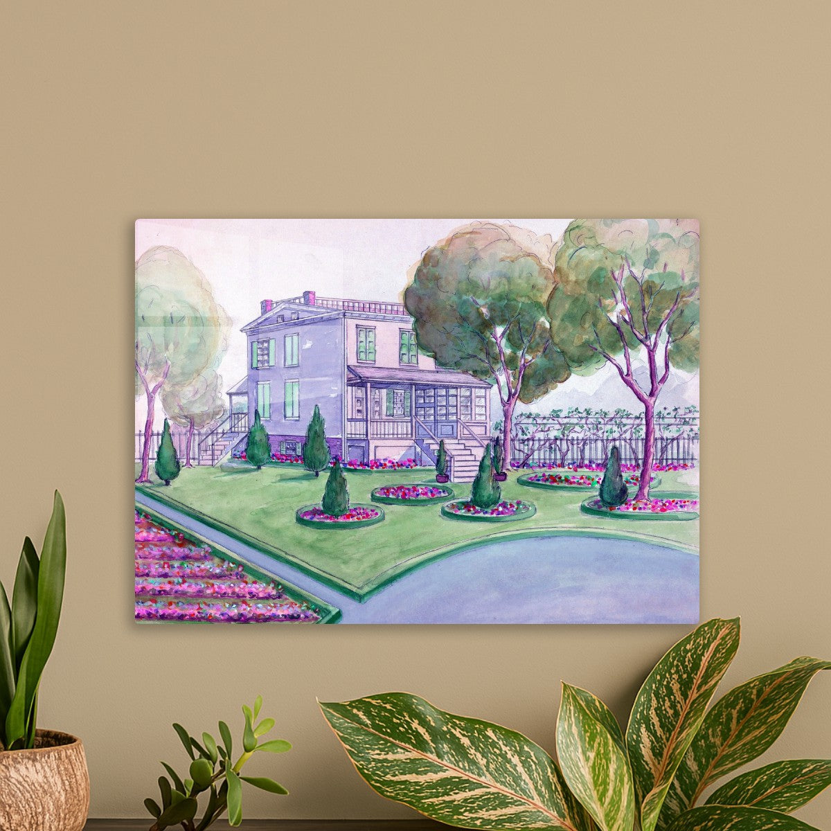 Caster Estate garden