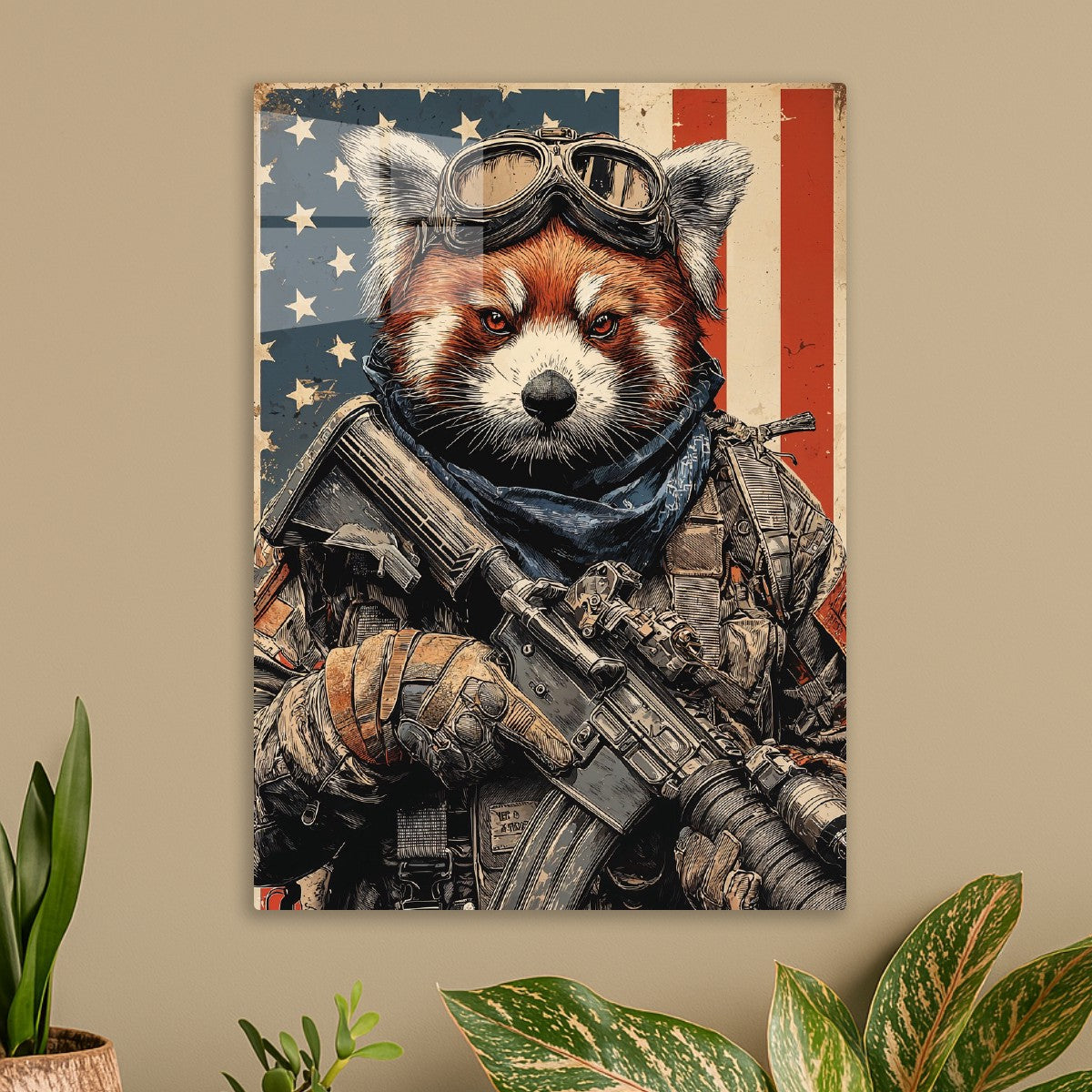 Warrior Red Panda