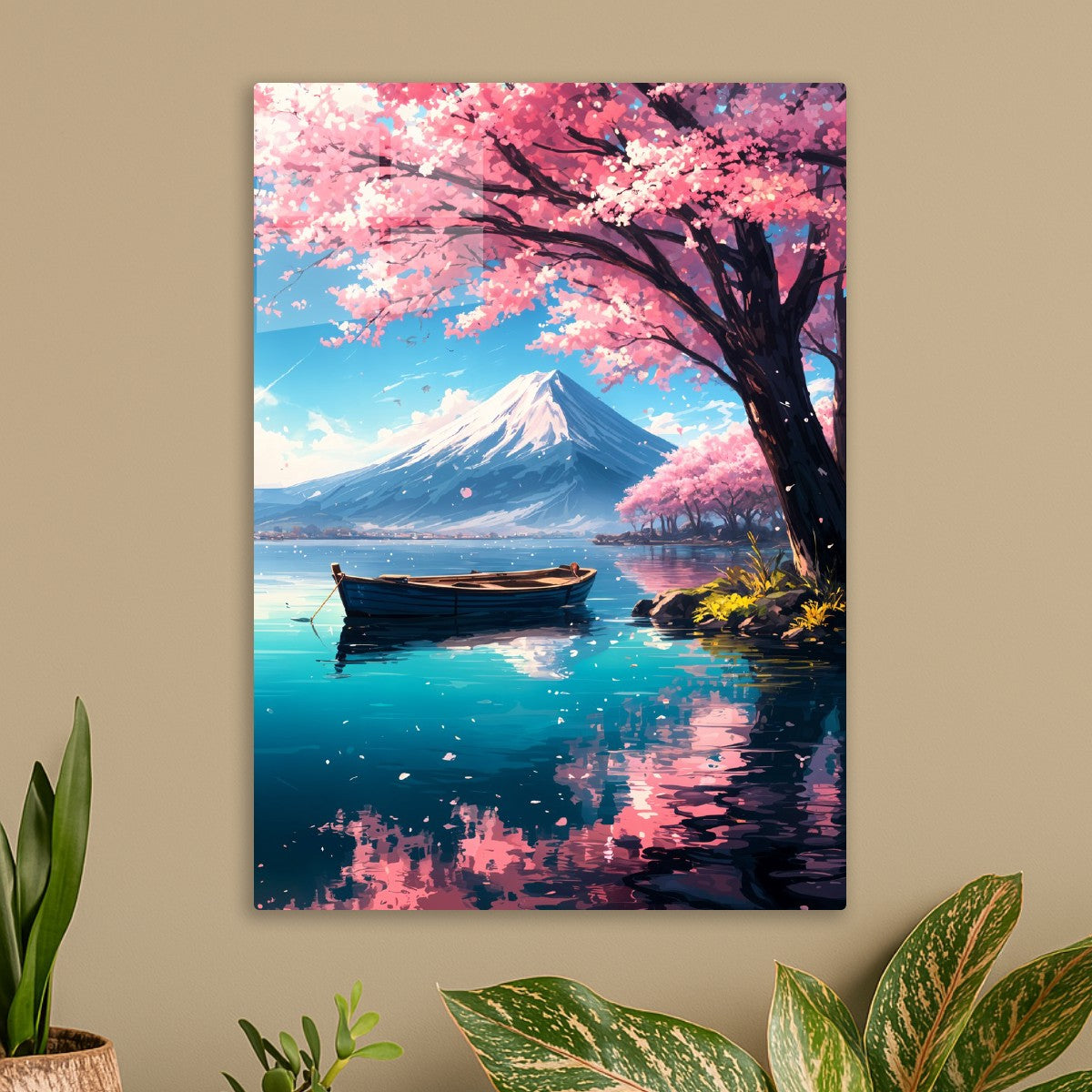 Tranquil Hanami Lake