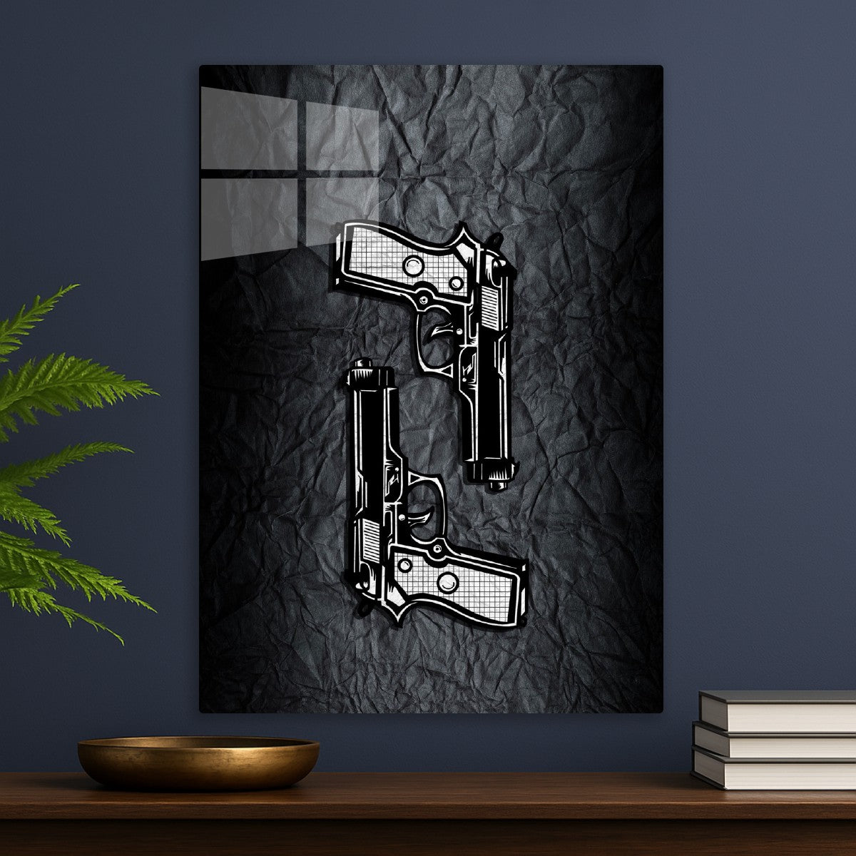 Black and white Barreta M9 