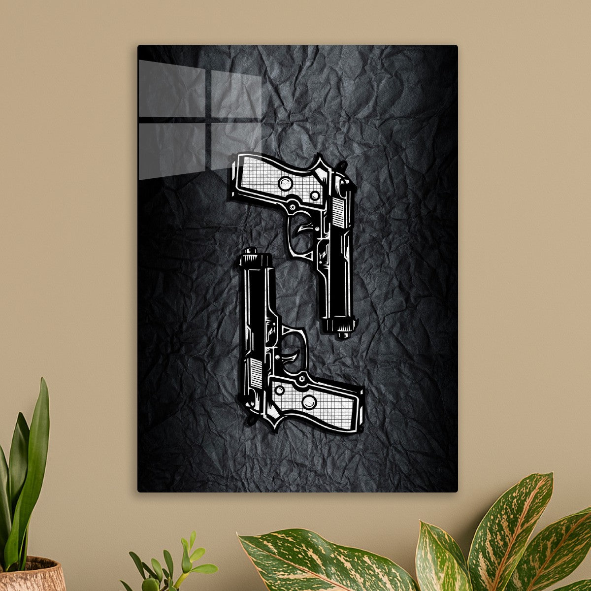 Black and white Barreta M9 