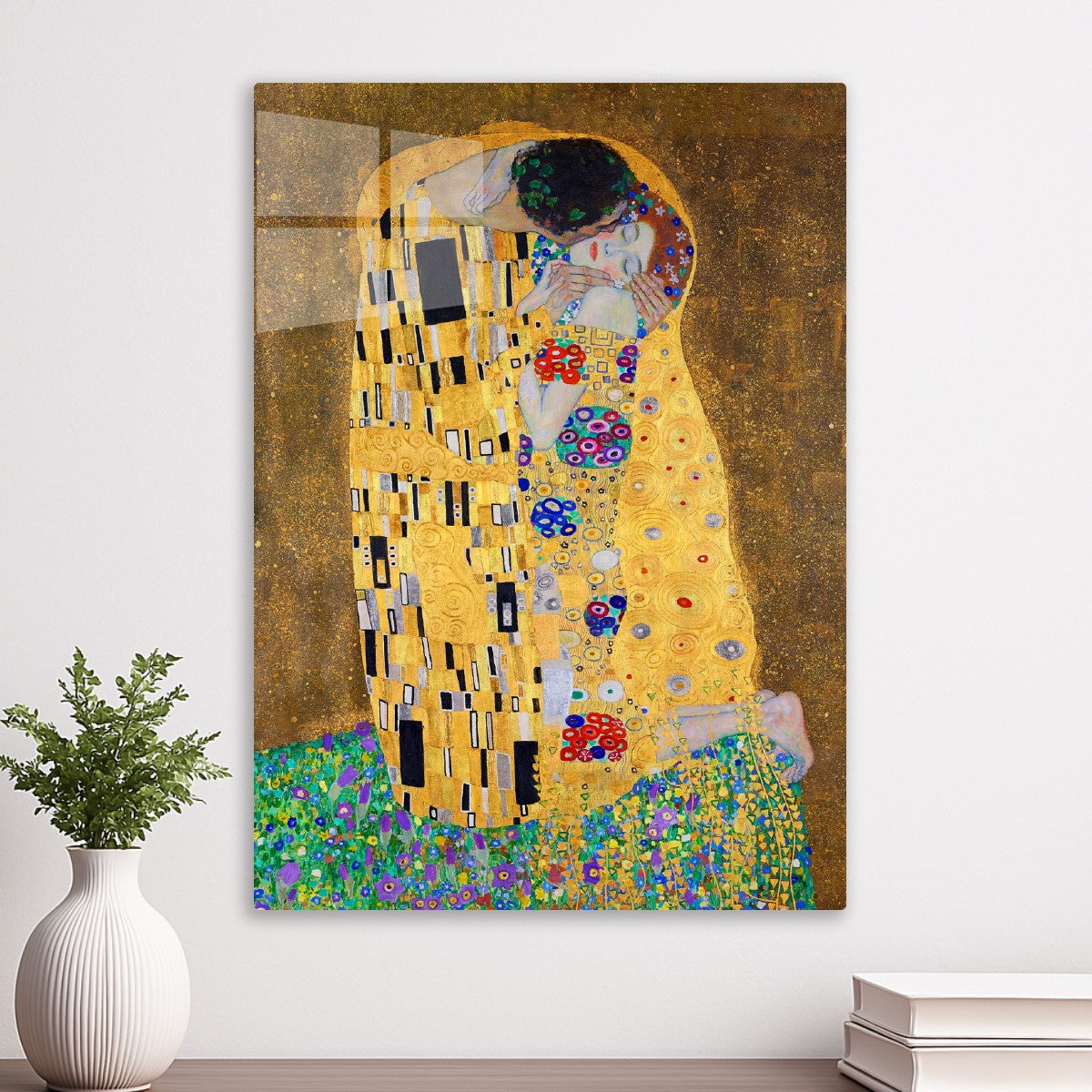 The Kiss 1908 painting