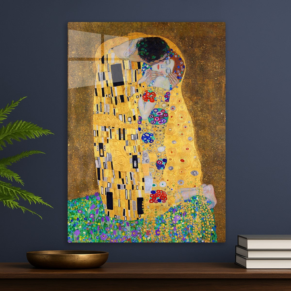 The Kiss 1908 painting