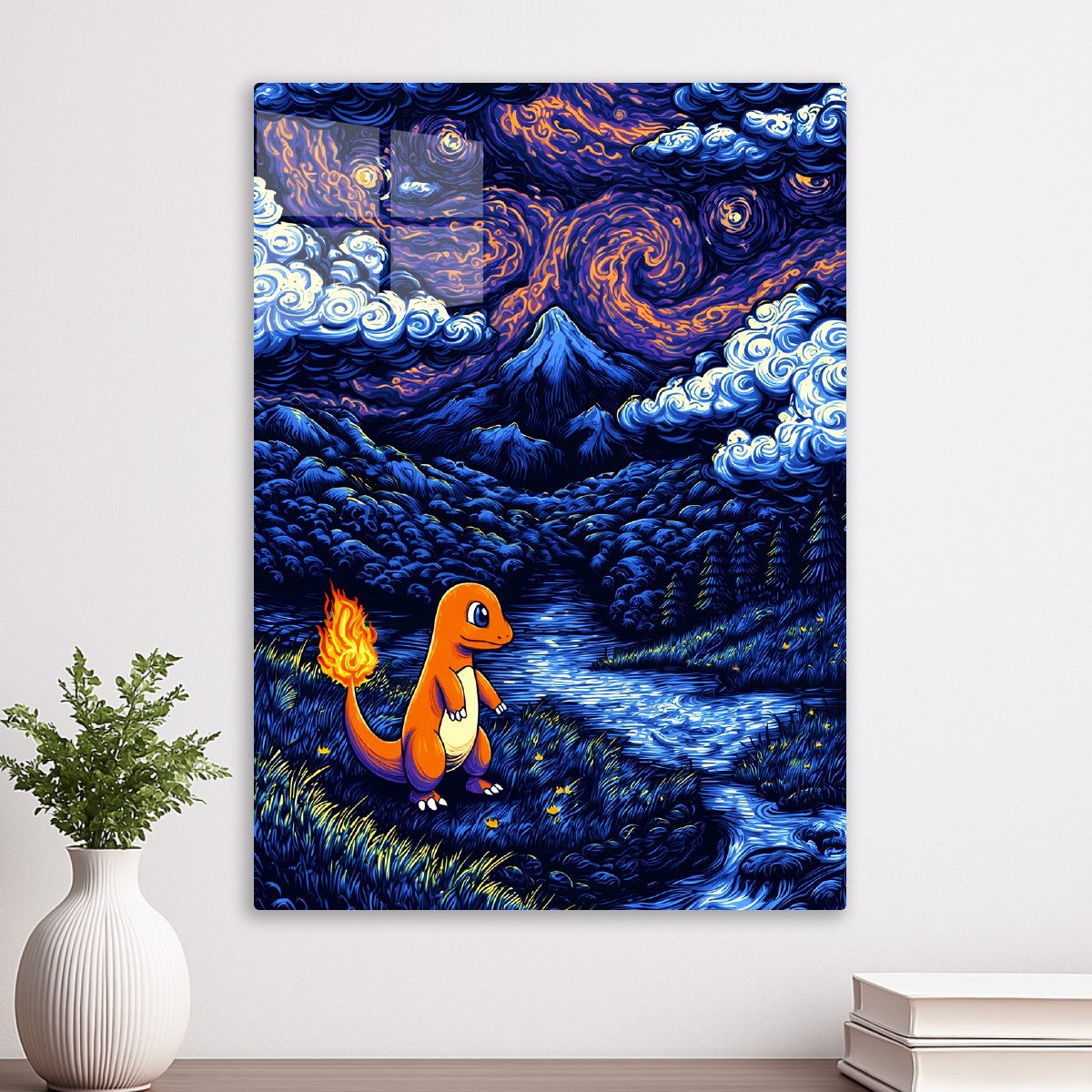 Charmander Under the Stars