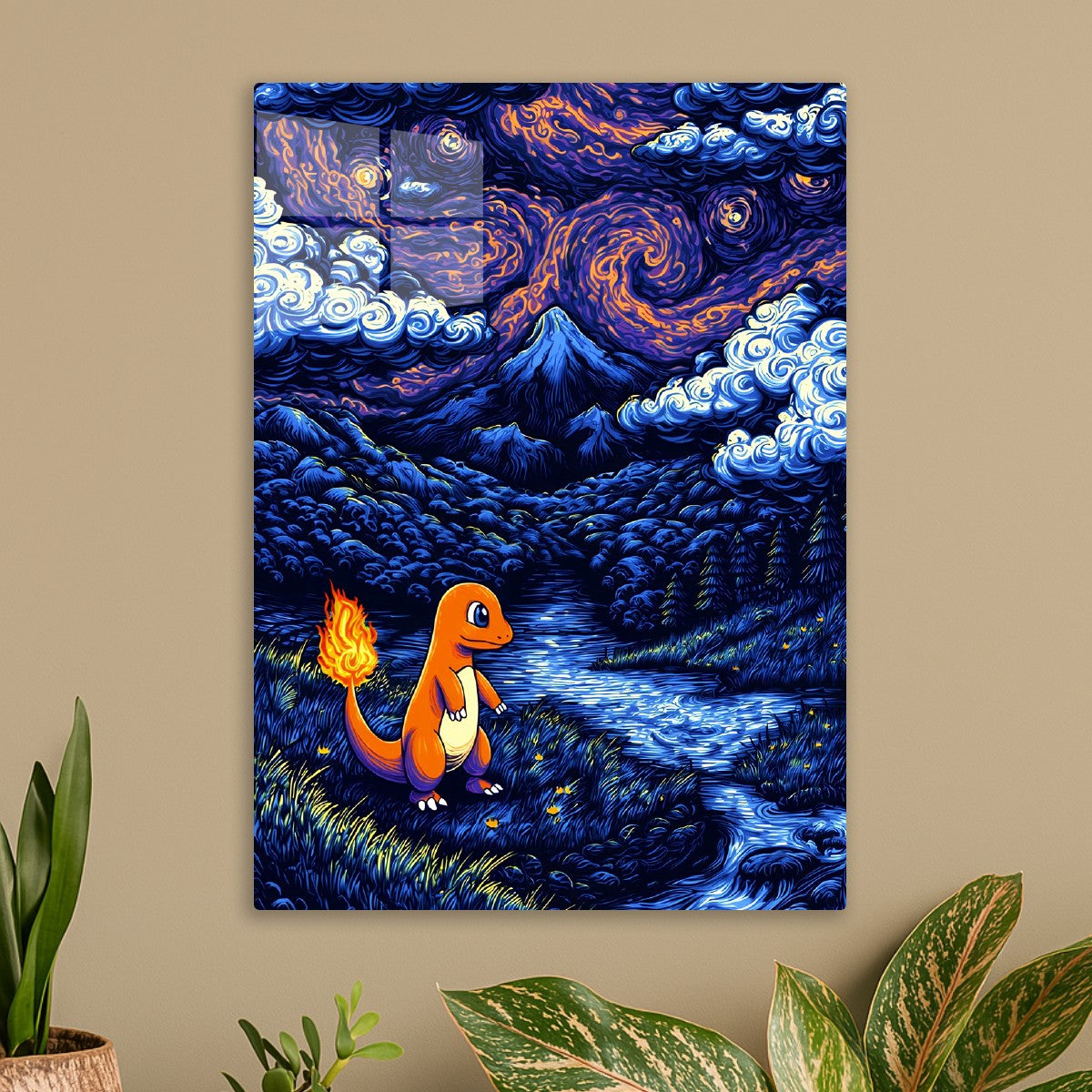 Charmander Under the Stars