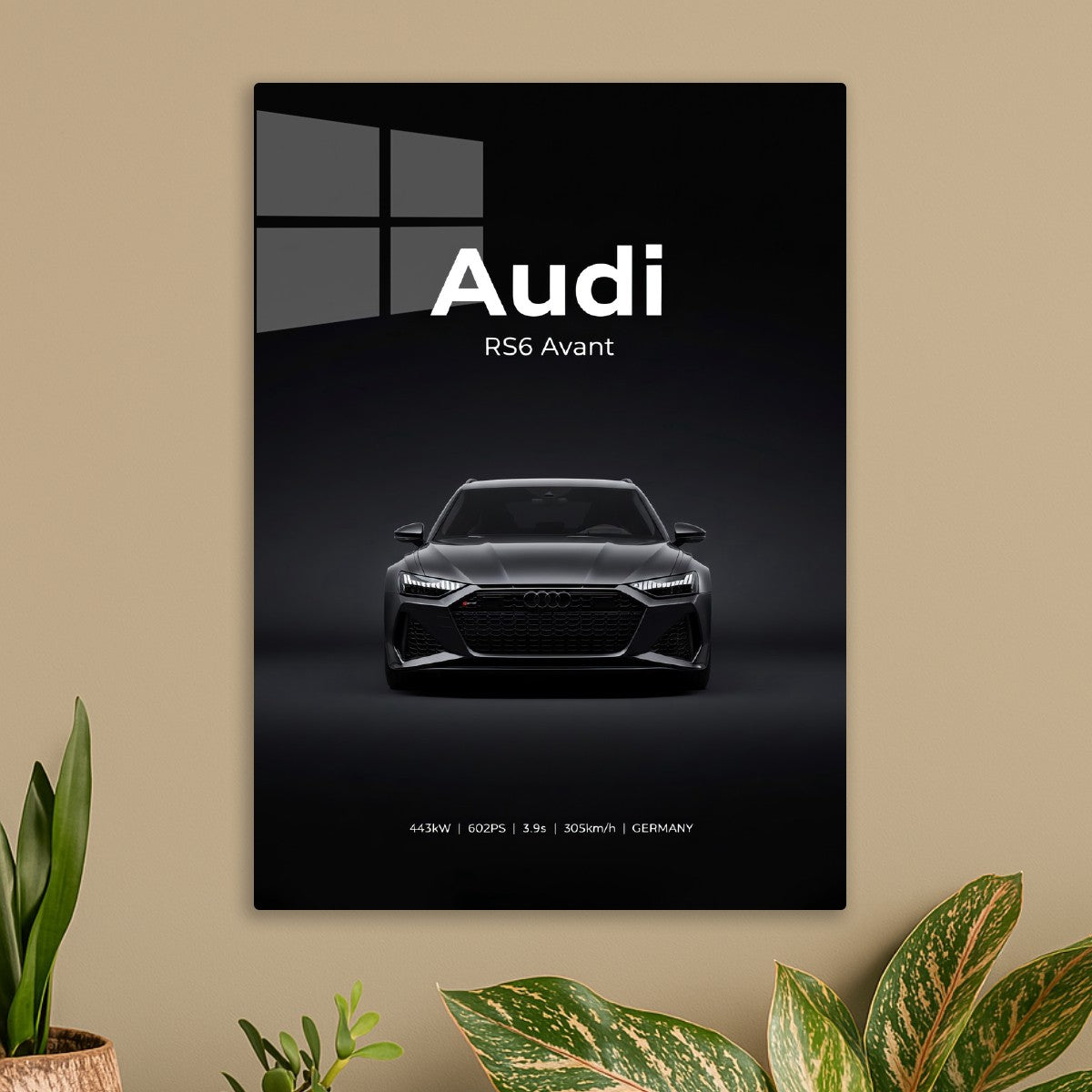 AUDI rs6 avant black 