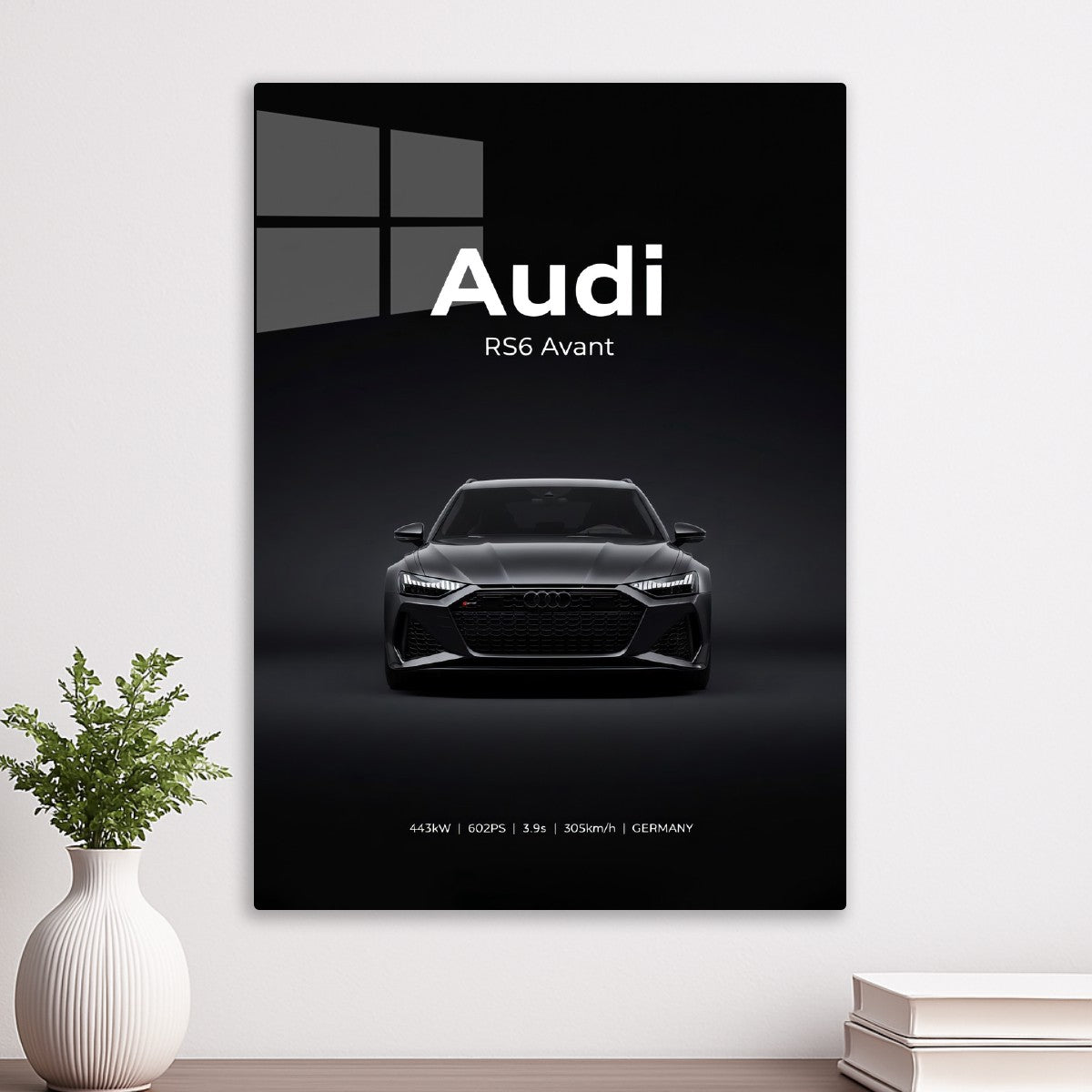 AUDI rs6 avant black 