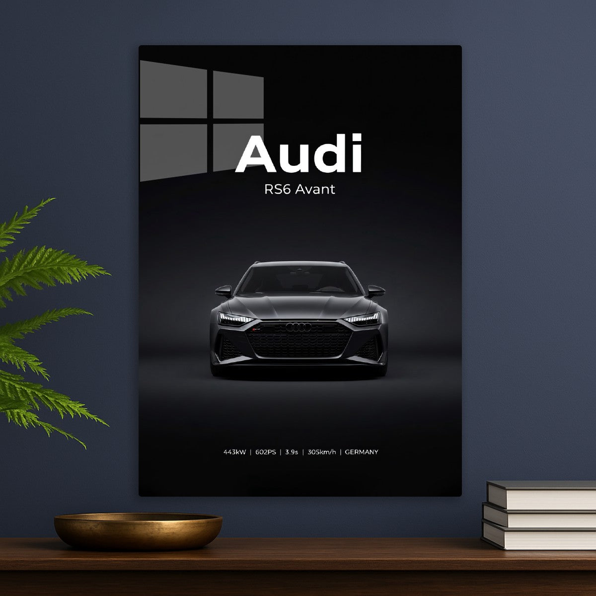 AUDI rs6 avant black 