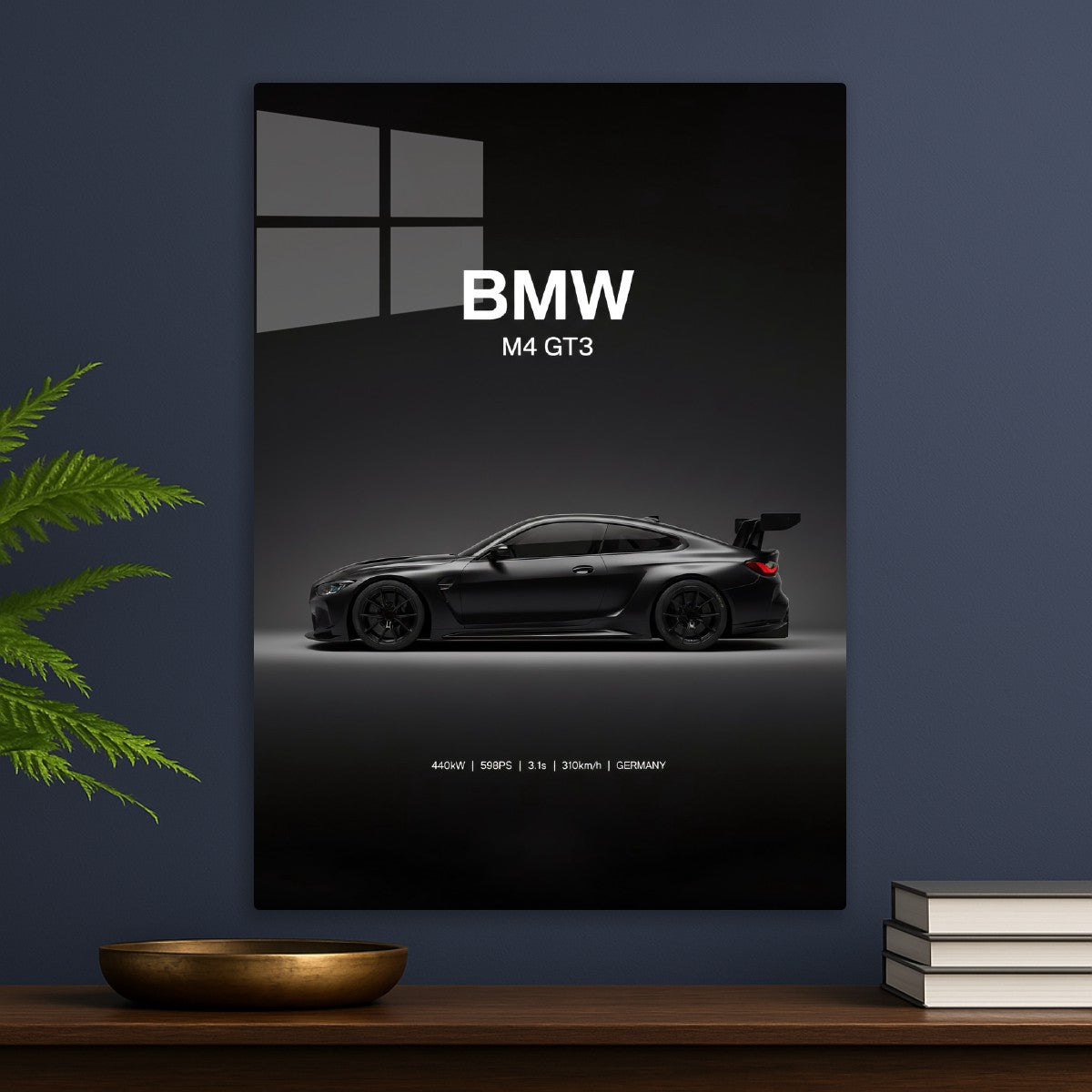 BMW M4 GTS black car