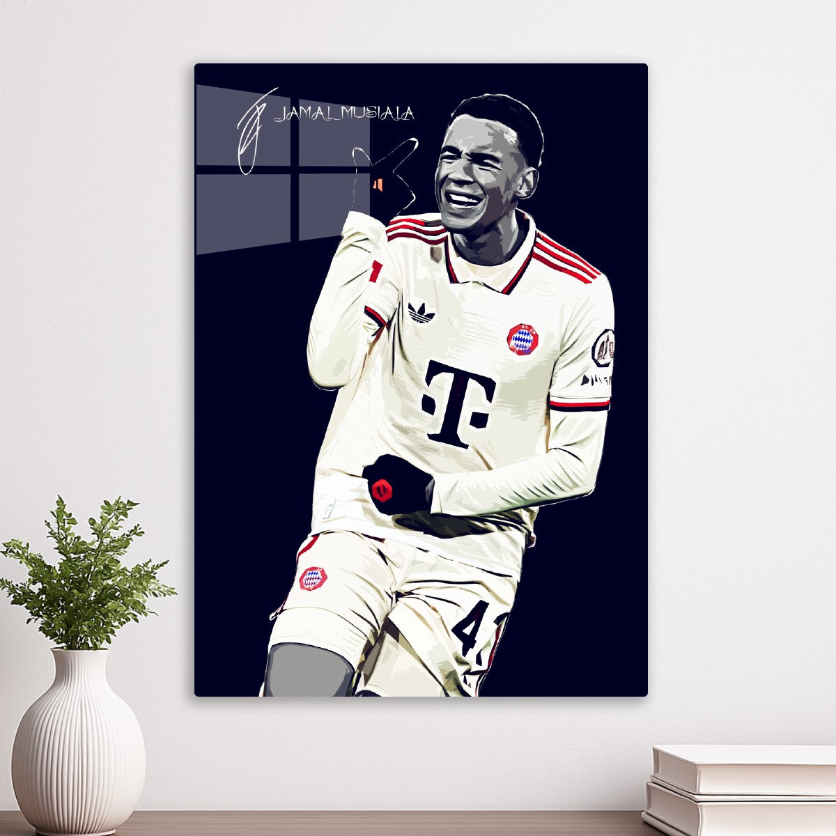Jamal Musiala Pop Art