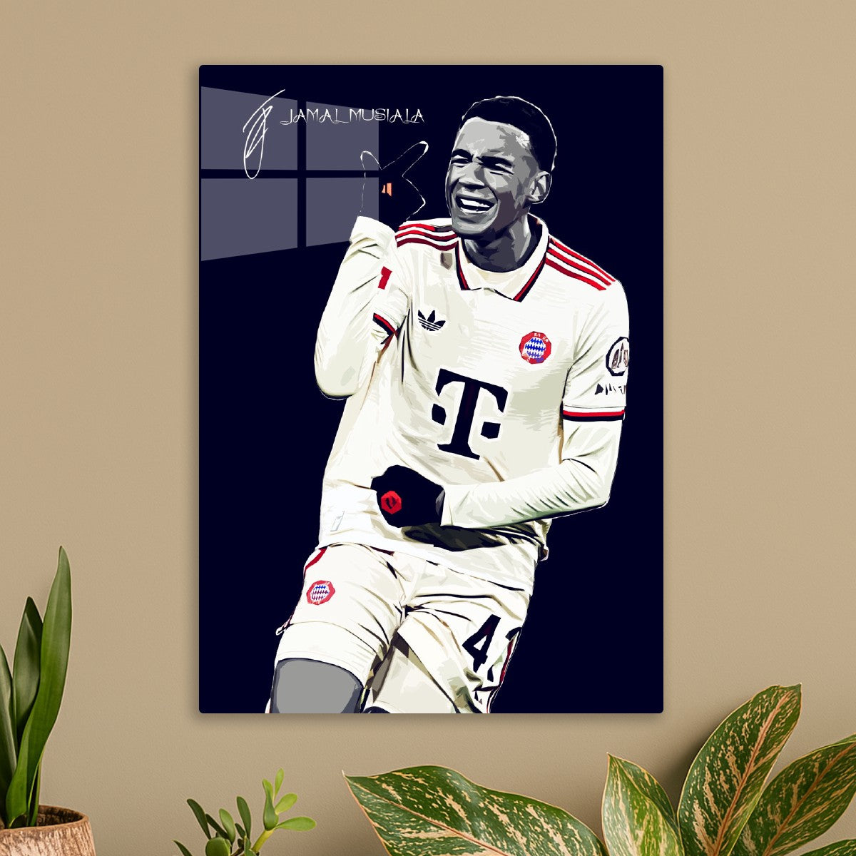 Jamal Musiala Pop Art