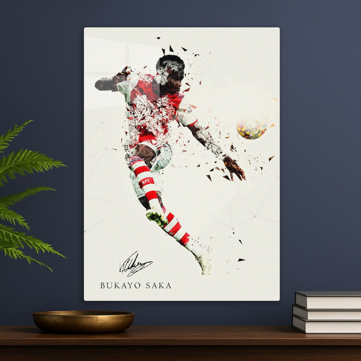 Bukayo Saka lift the ball