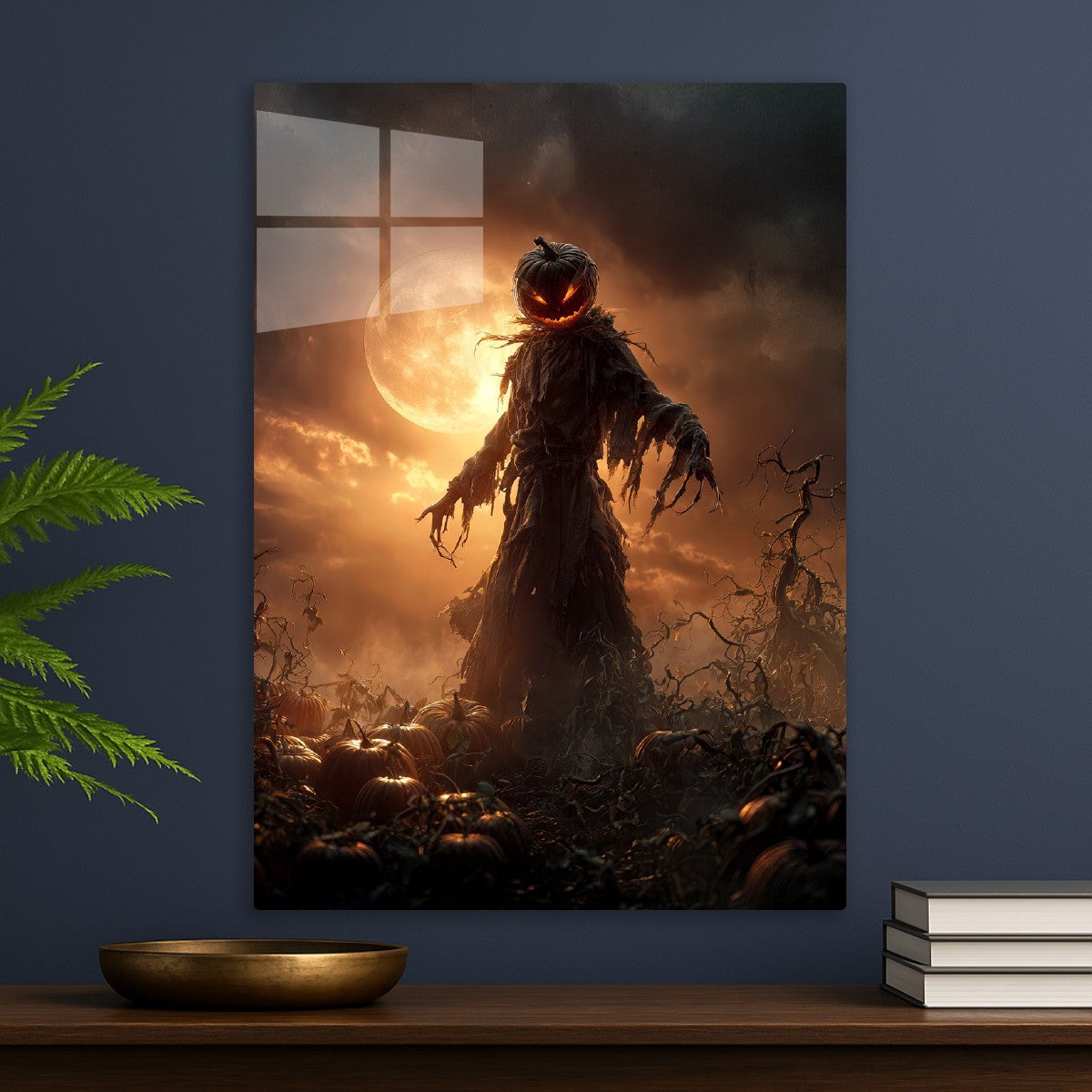 Pumpkin Headed Scarecrow