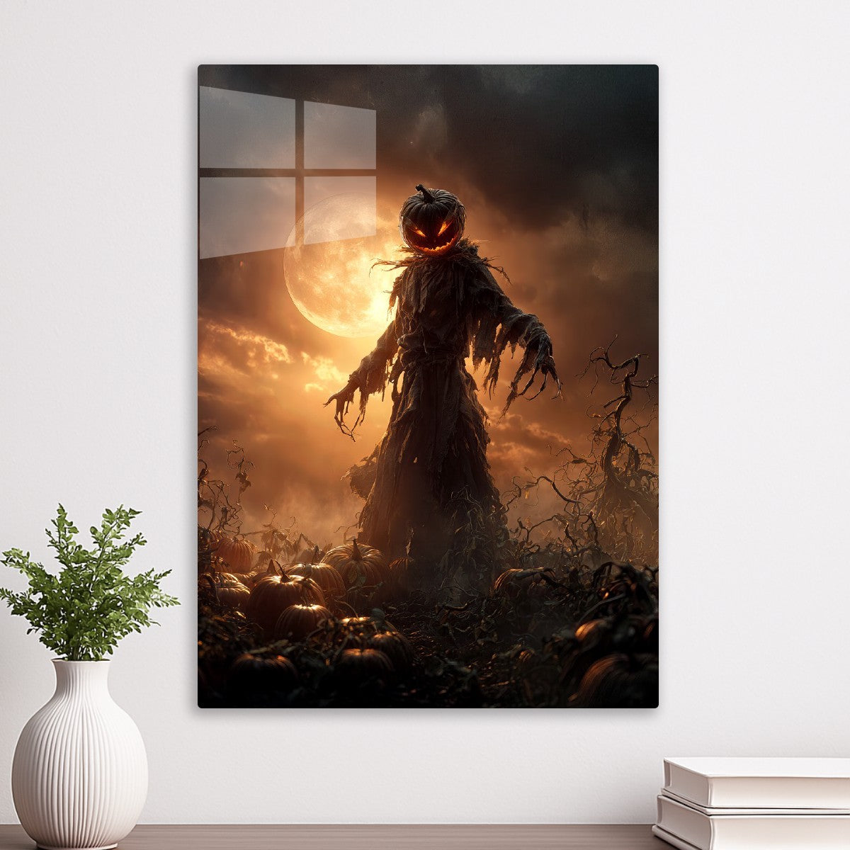 Pumpkin Headed Scarecrow