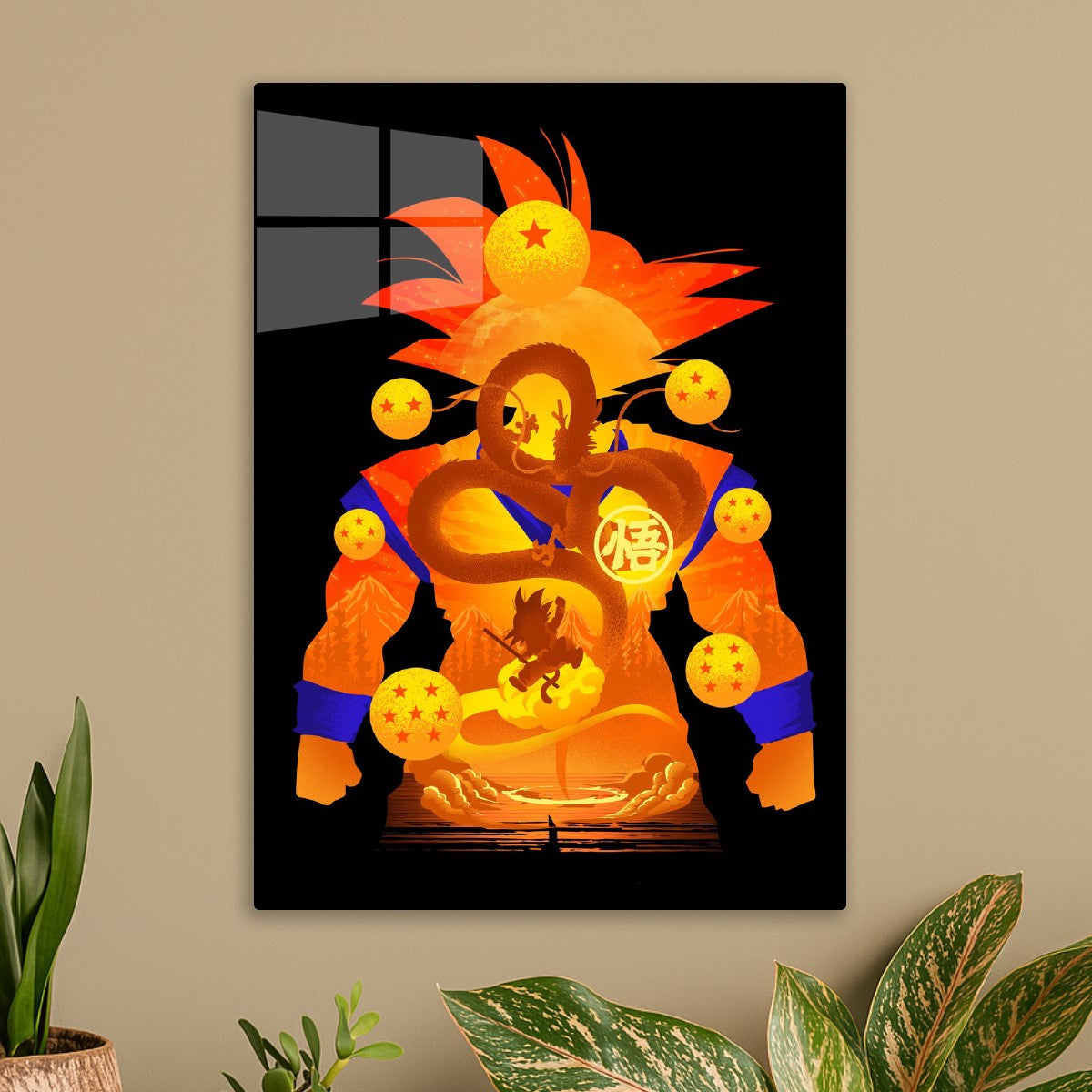 Goku Sunset, Dragon ball