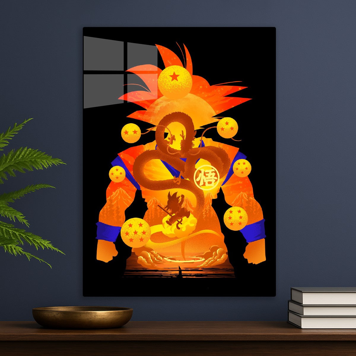 Goku Sunset, Dragon ball