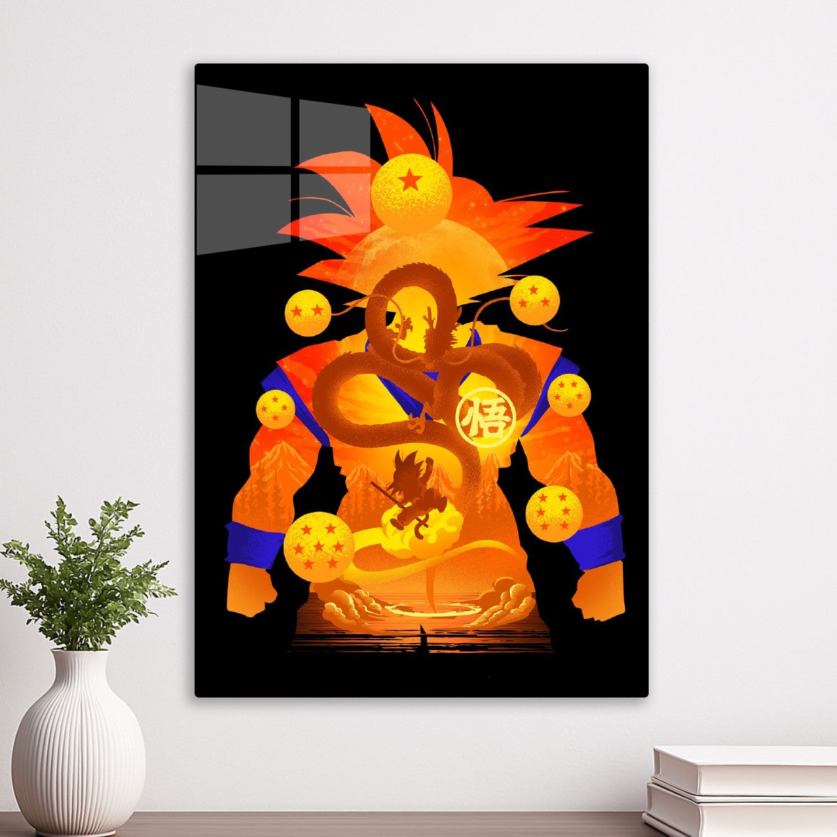 Goku Sunset, Dragon ball