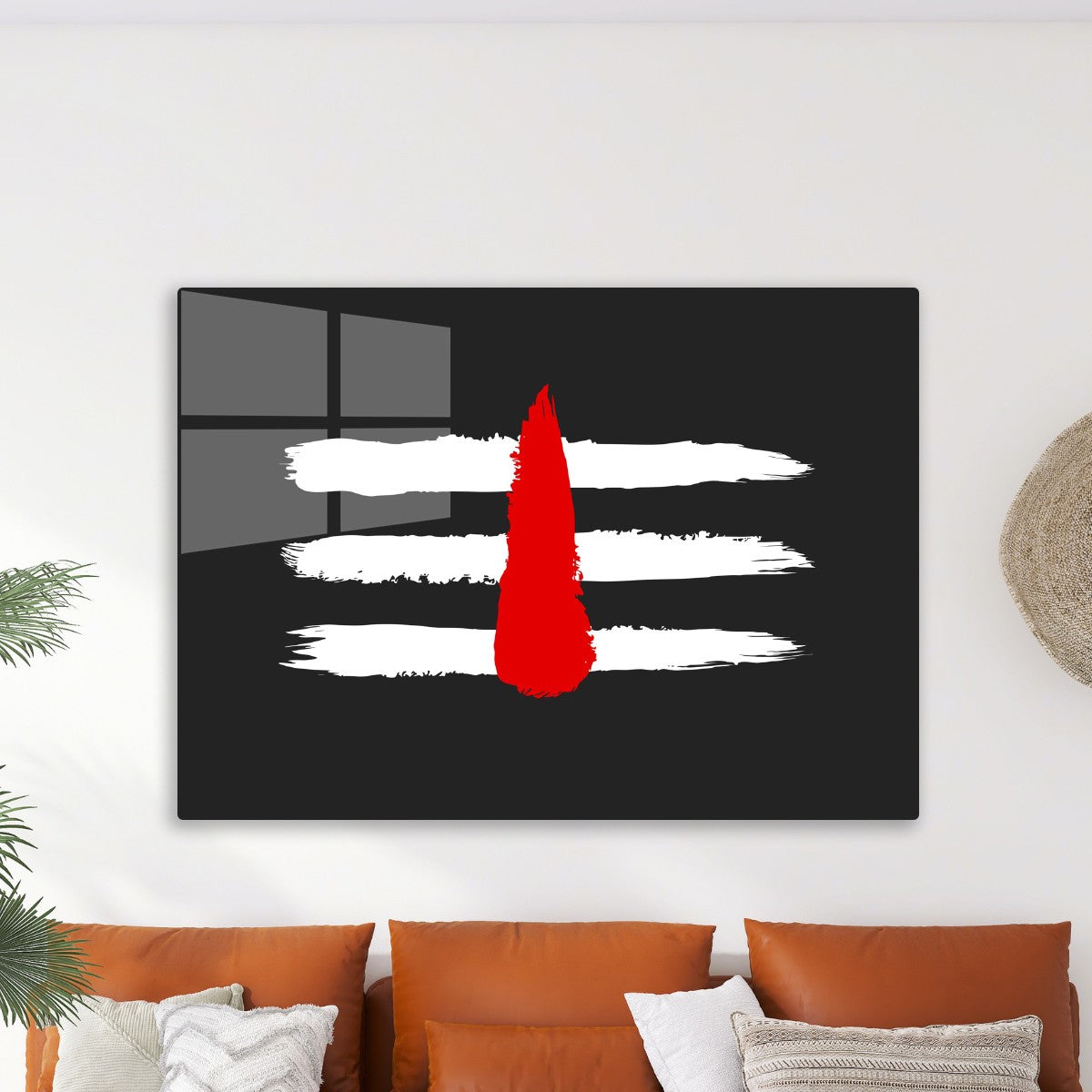 Shiva Mahadev Red Tilak Maha Shivratri