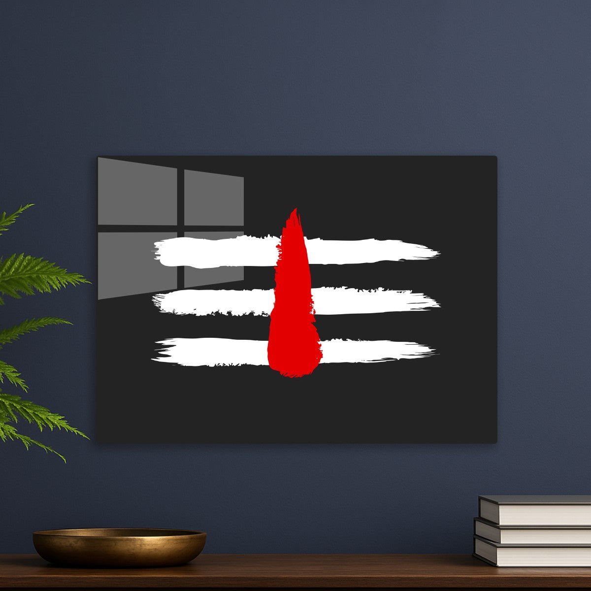 Shiva Mahadev Red Tilak Maha Shivratri