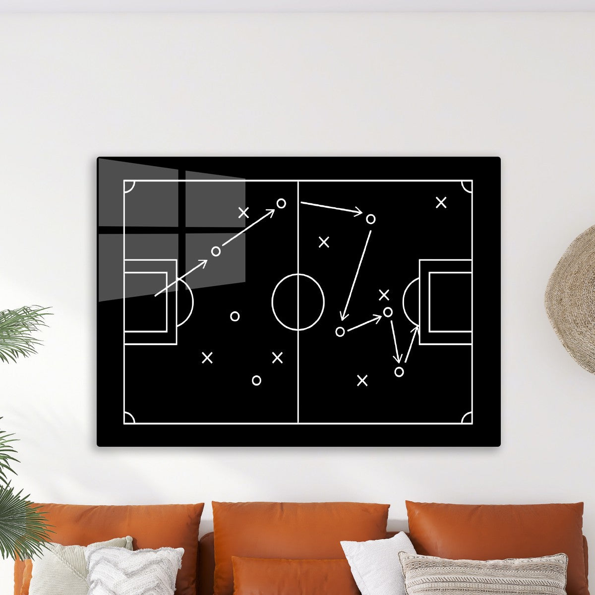 Soccer Strategy Diagram