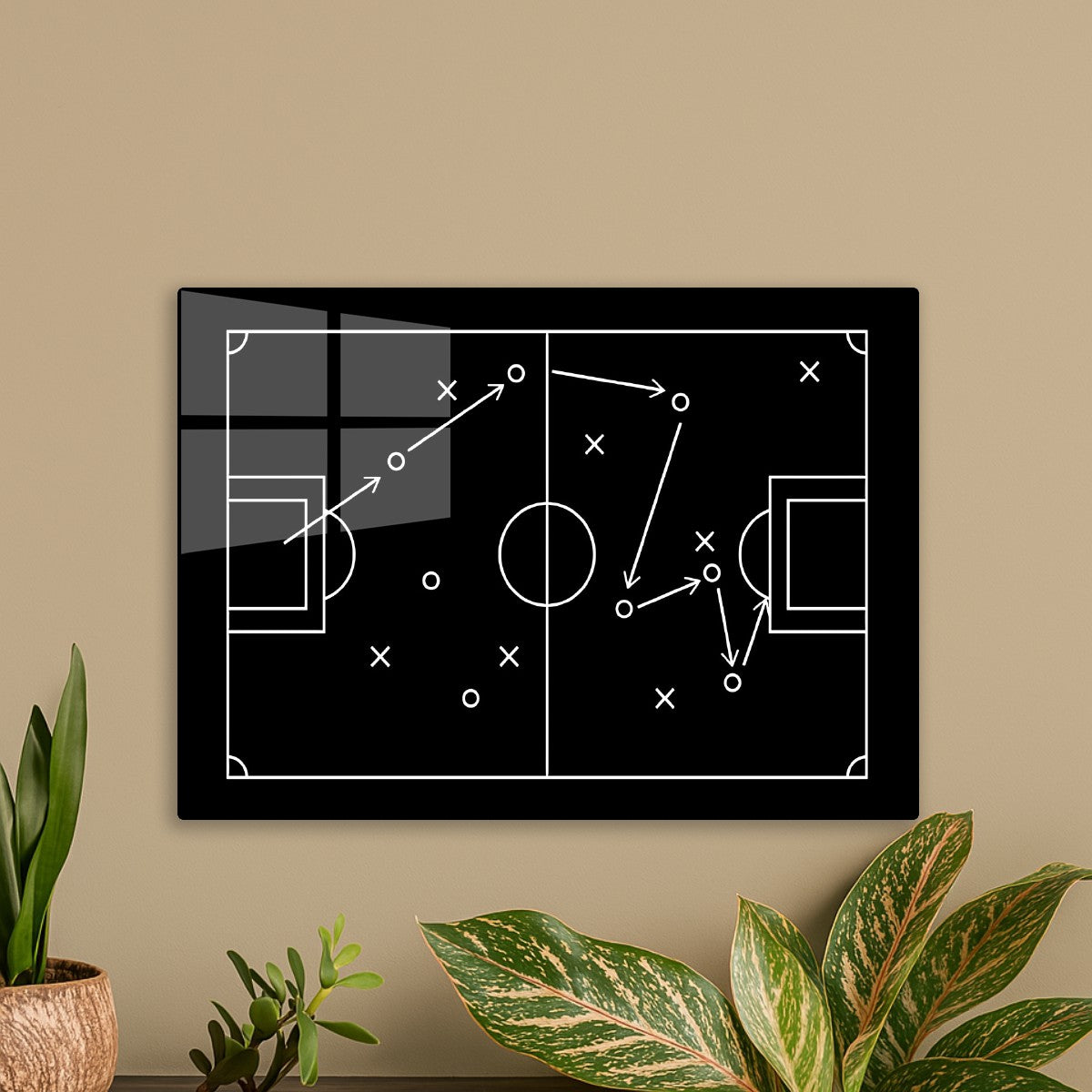 Soccer Strategy Diagram