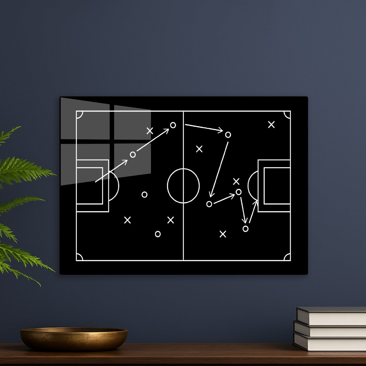 Soccer Strategy Diagram