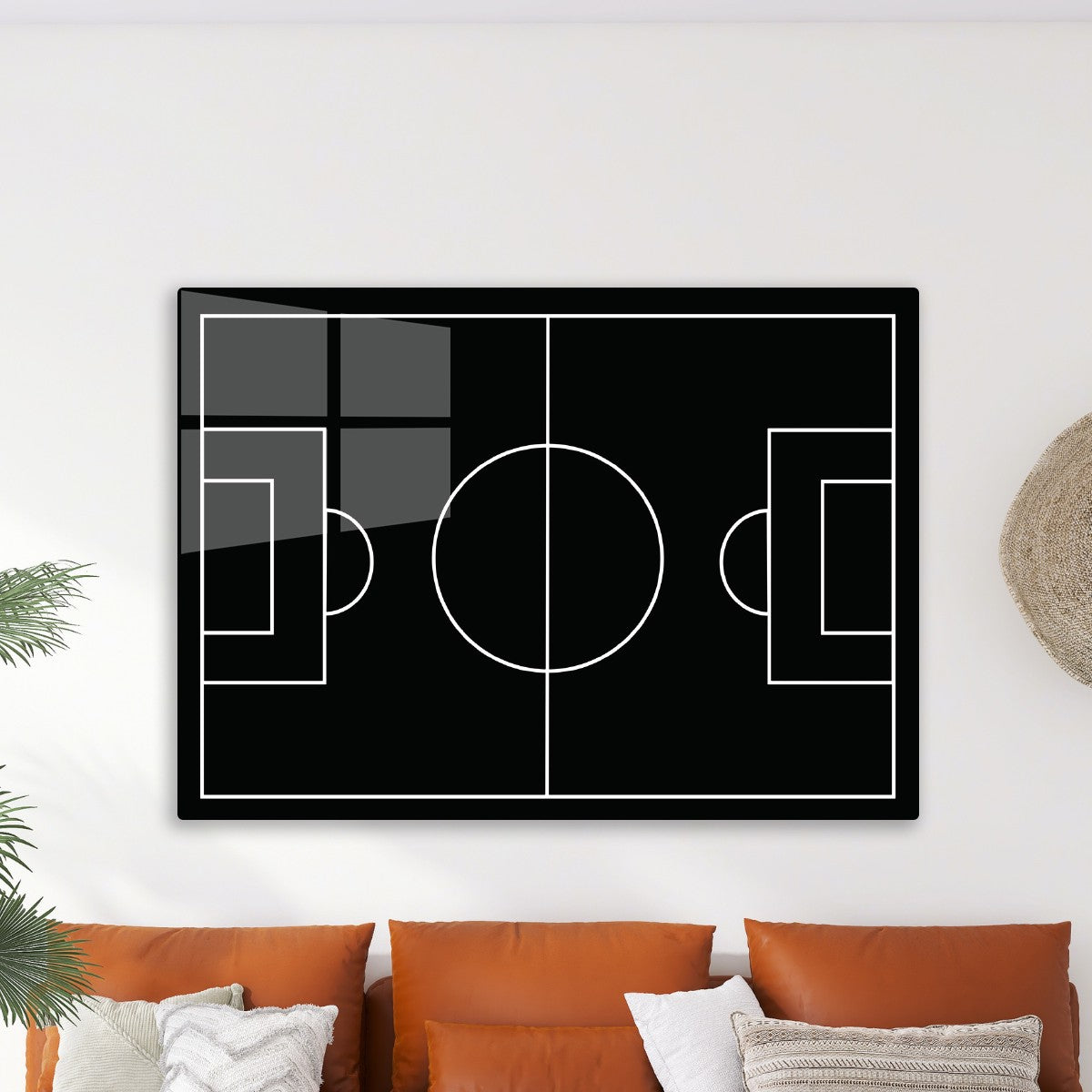 Minimalist Soccer Field