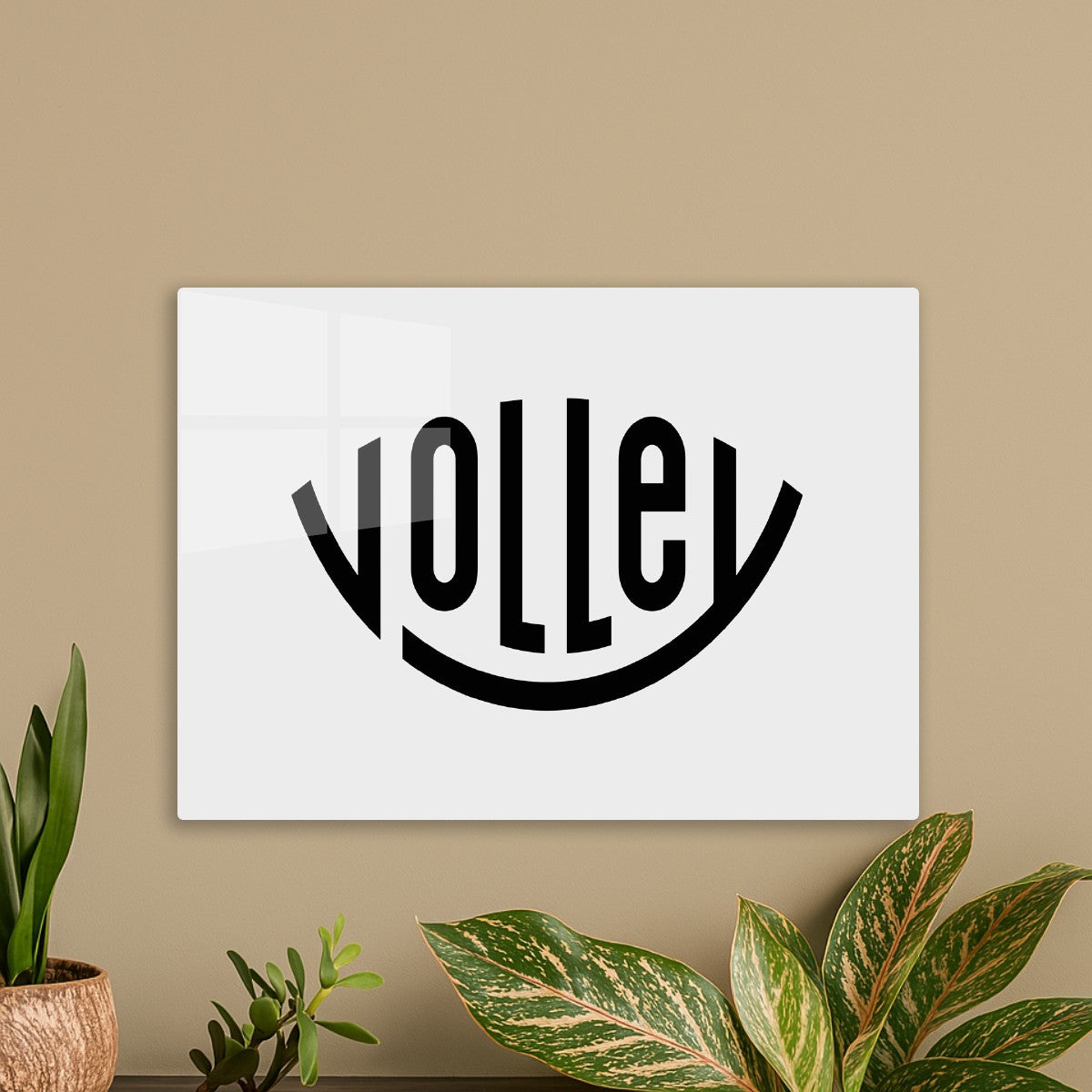 Modern Volleyball Typography