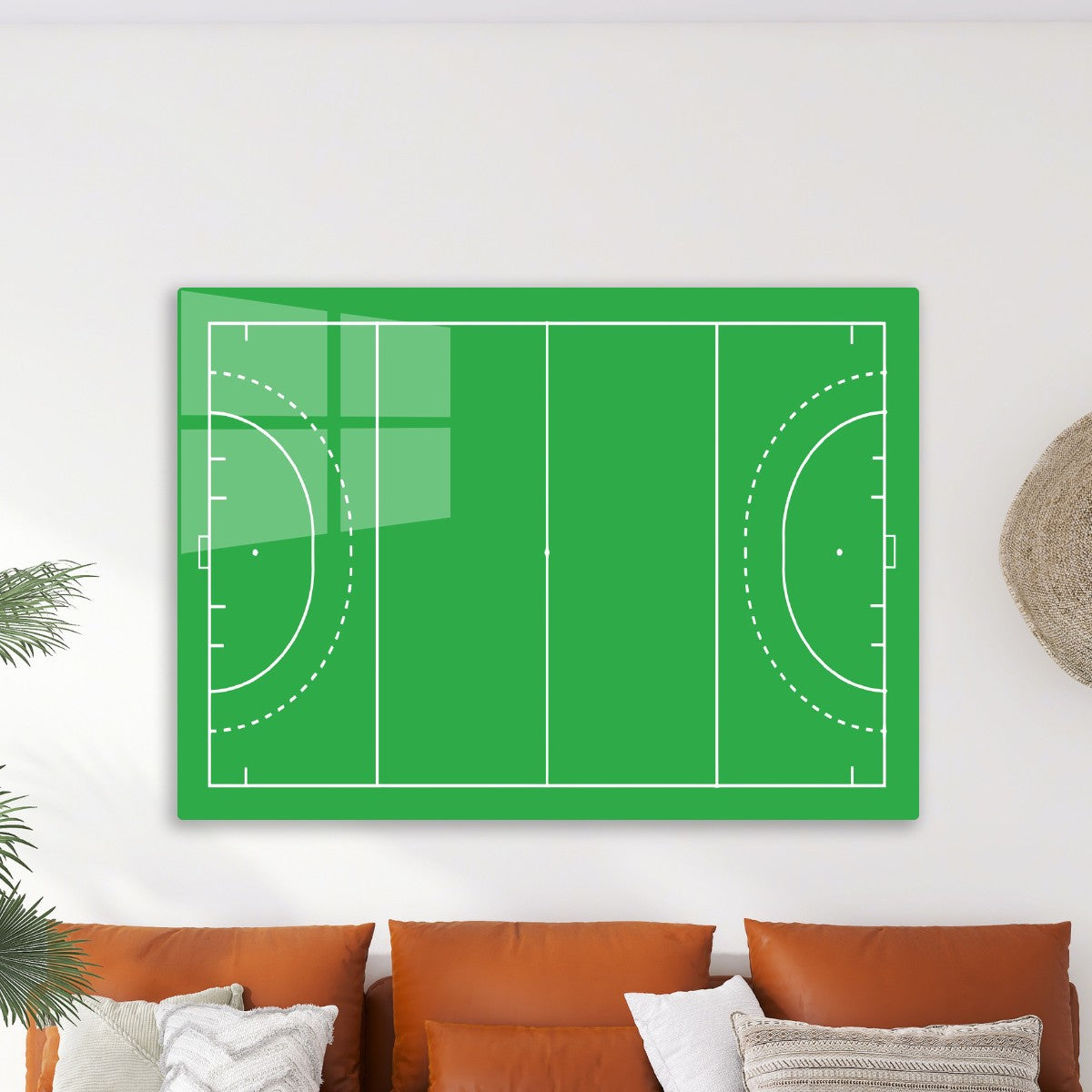 Field Hockey Pitch Diagram