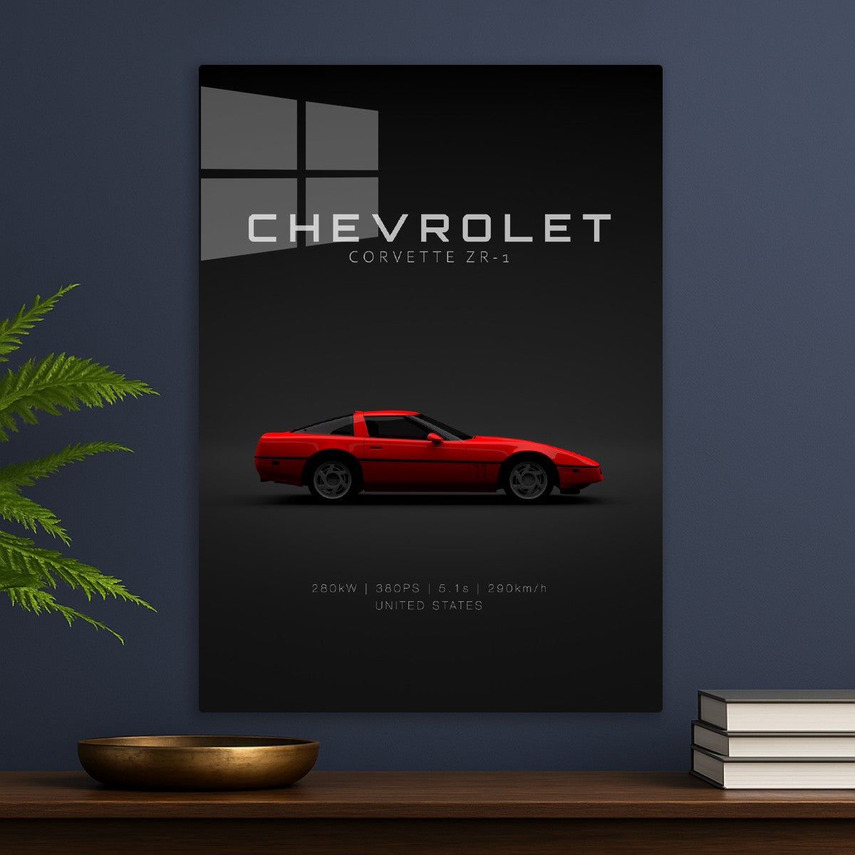 Chevrolet Corvette C4 ZR-1 Red