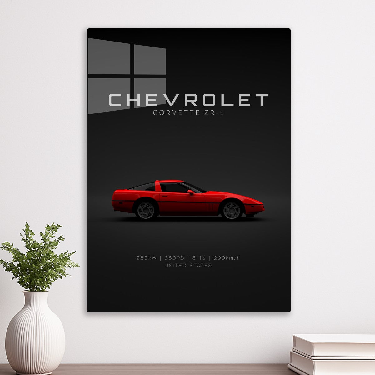 Chevrolet Corvette C4 ZR-1 Red