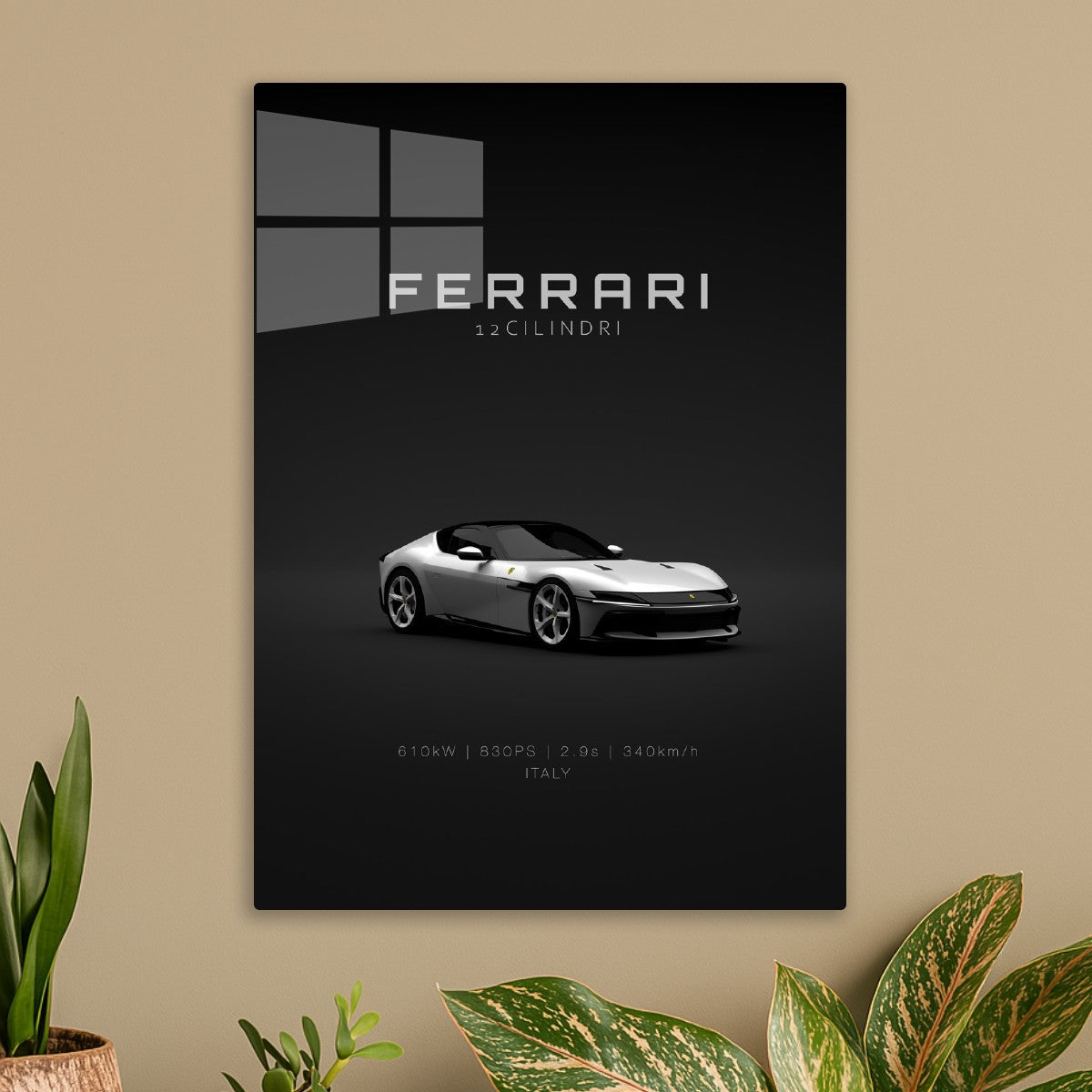 2025 Ferrari 12Cilindri White 