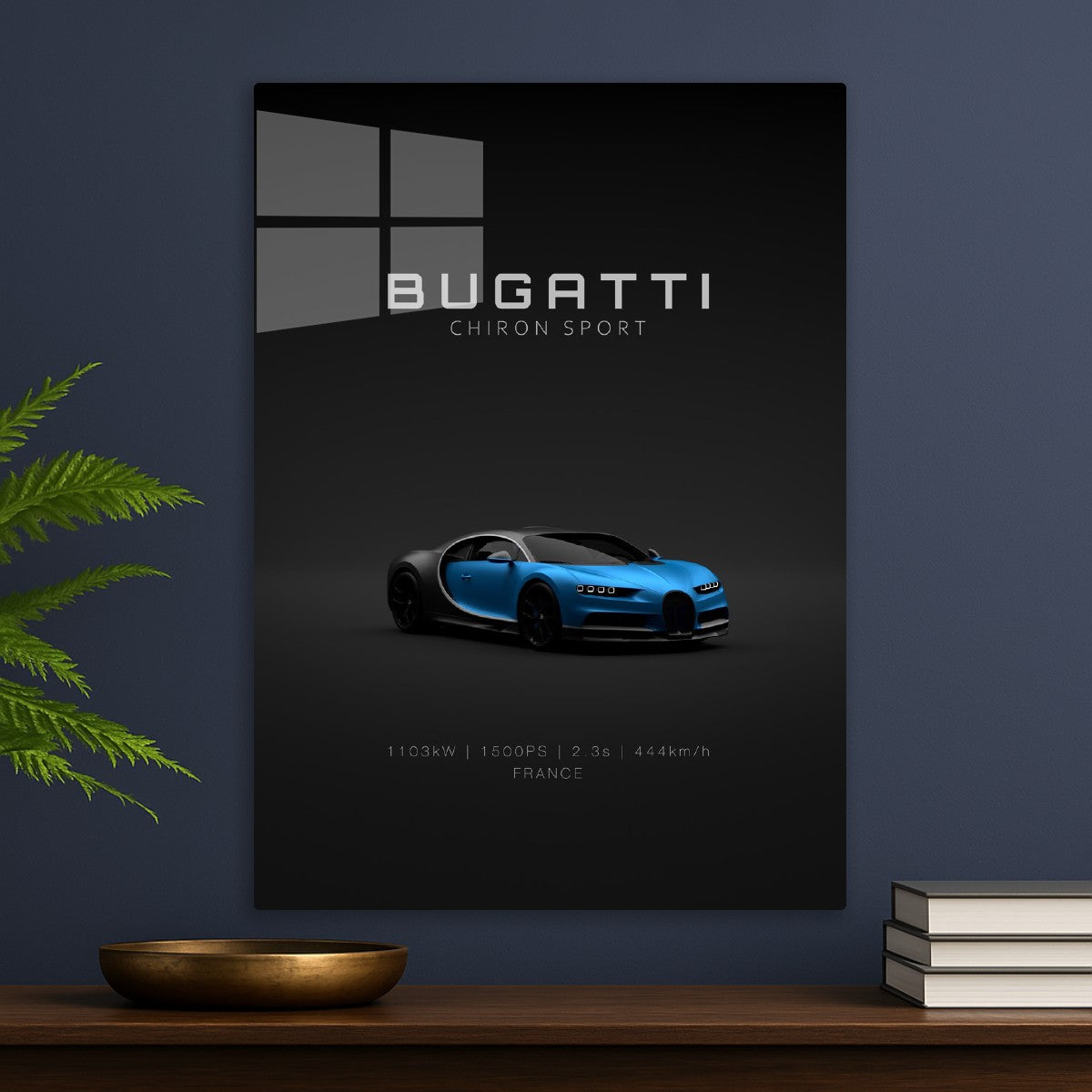 Bugatti Chiron Sport - Blue Fr