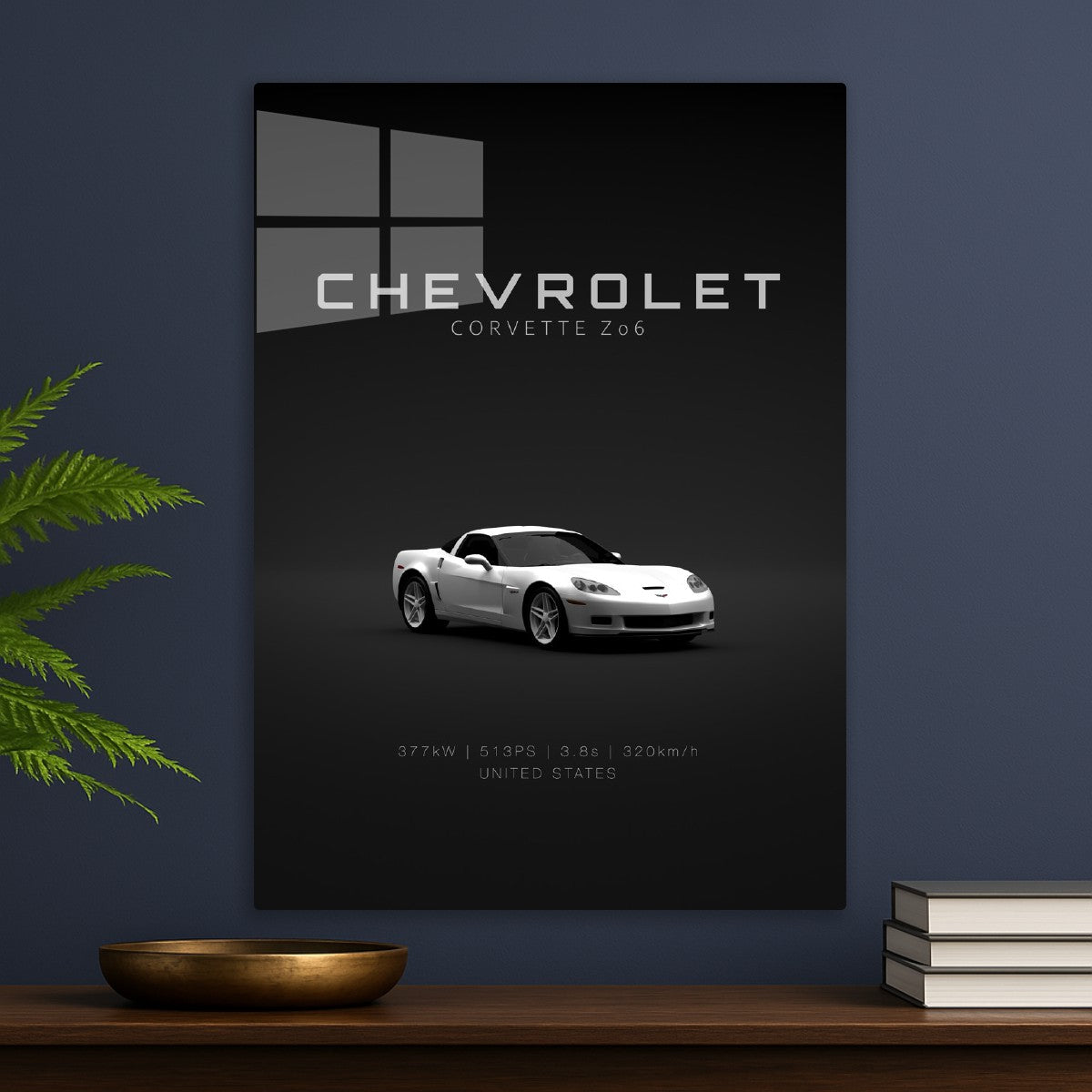 Chevrolet Corvette C6 Z06 Whit