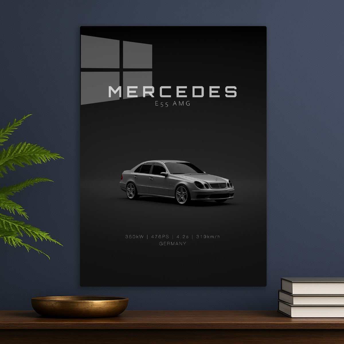MERCEDES E55 AMG Grey W211