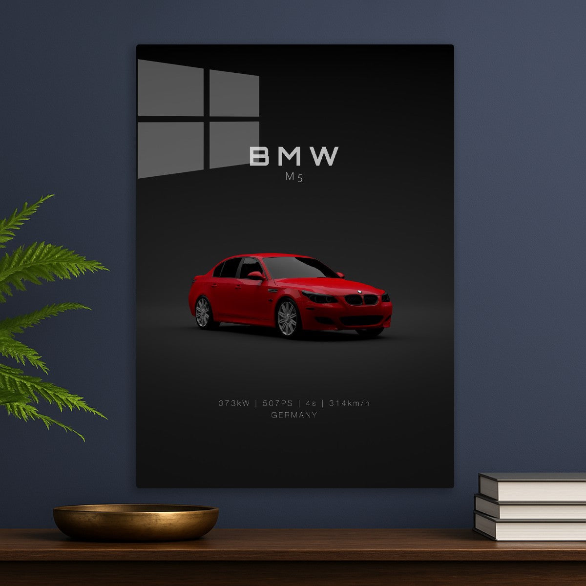 2009 BMW M5 E60 - Red - Specs