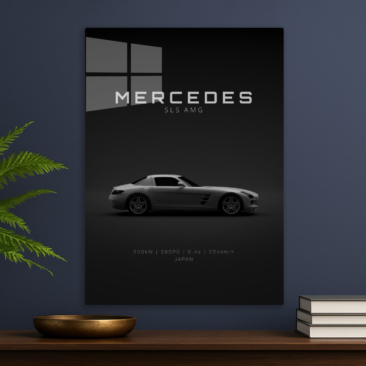 Mercedes-Benz SLS AMG - Silver